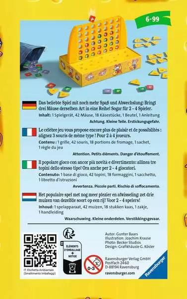 3 gewinnt! - Reisespiel ab 6 Jahren