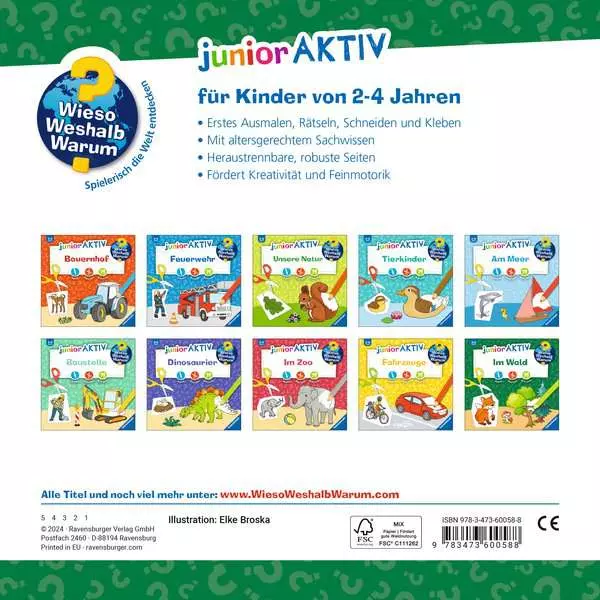 Ravensburger Wieso? Weshalb? Warum? junior AKTIV - Im Wald