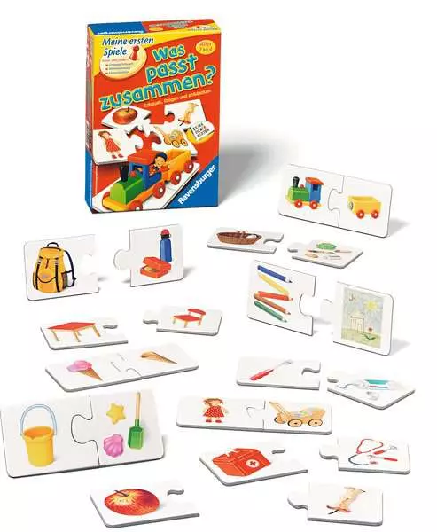 Was passt zusammen? - Kinderspiel ab 2 Jahren
