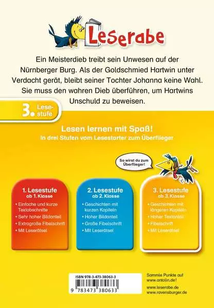 Leserabe Schulausgabe in Broschur - Der Meisterdieb