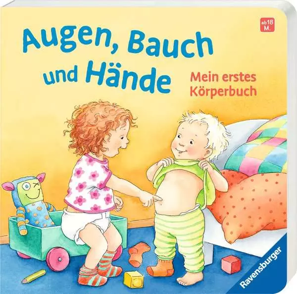 Augen. Bauch und Hände