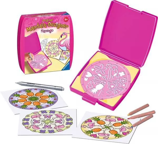 Mandala-Designer Mini - Flamingo