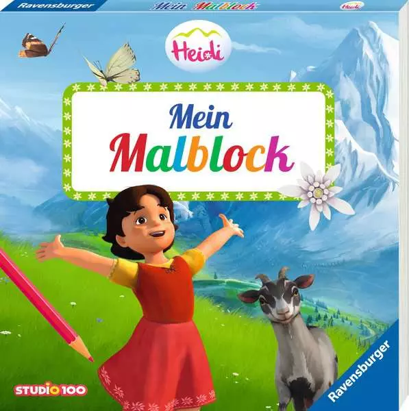 Heidi - Mein Malblock
