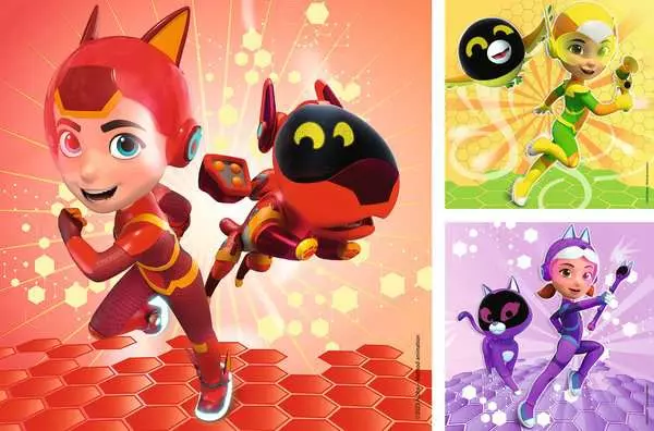 Kinderpuzzle ab 5 Jahren - Matt. Jia und Emma - 49 Teile