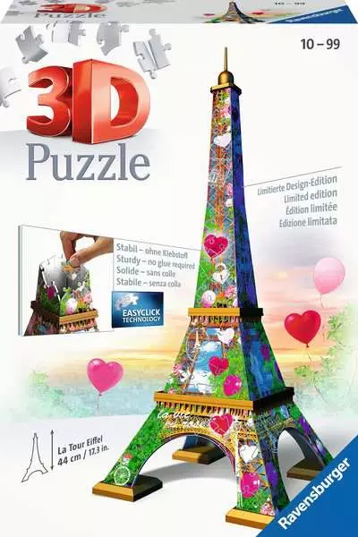3D Puzzle Eiffelturm Love Edition
