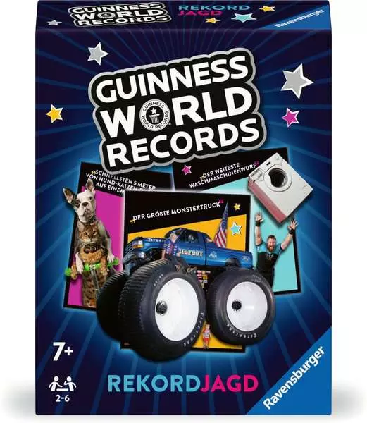Guinness World Records: Rekordjagd - Kartenspiel ab 7 Jahren