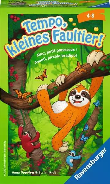Tempo. kleines Faultier! - Reisespiel ab 4 Jahren