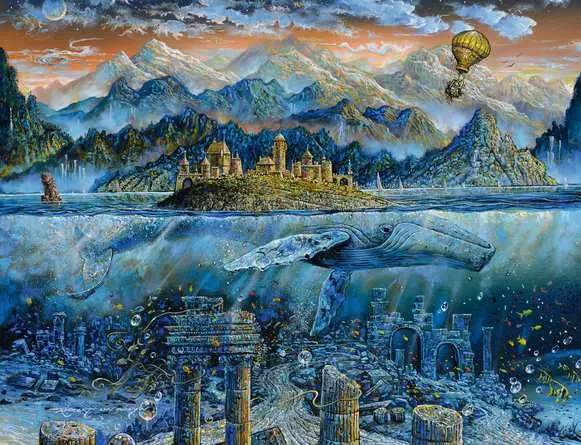 Ravensburger Sage baleine