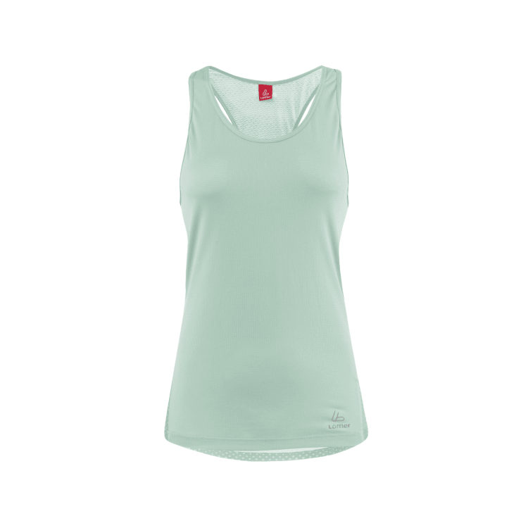 W RACERBACK TOP VIBES VENT