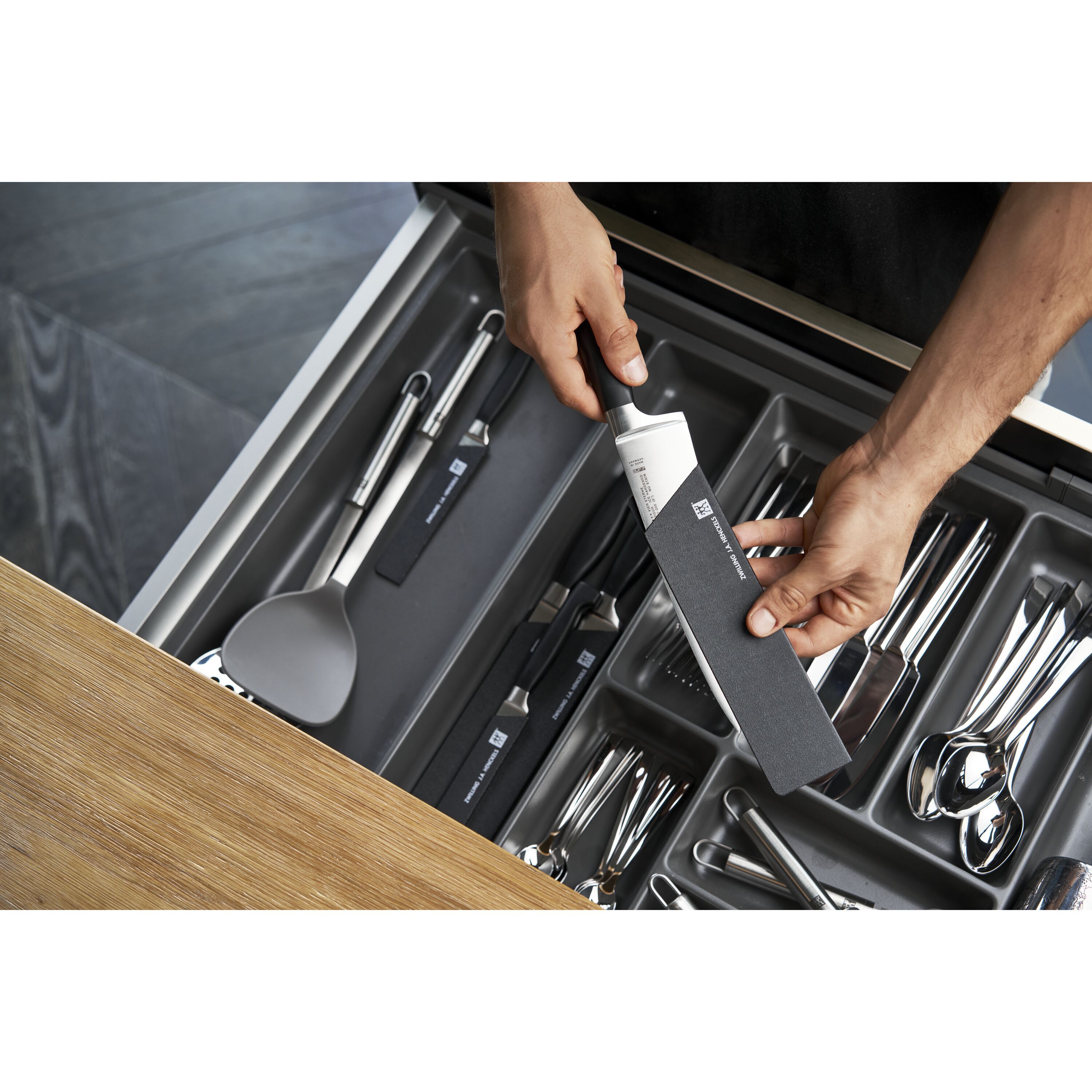 ZWILLING                        Messerstulpe 8 cm, Kunststoff