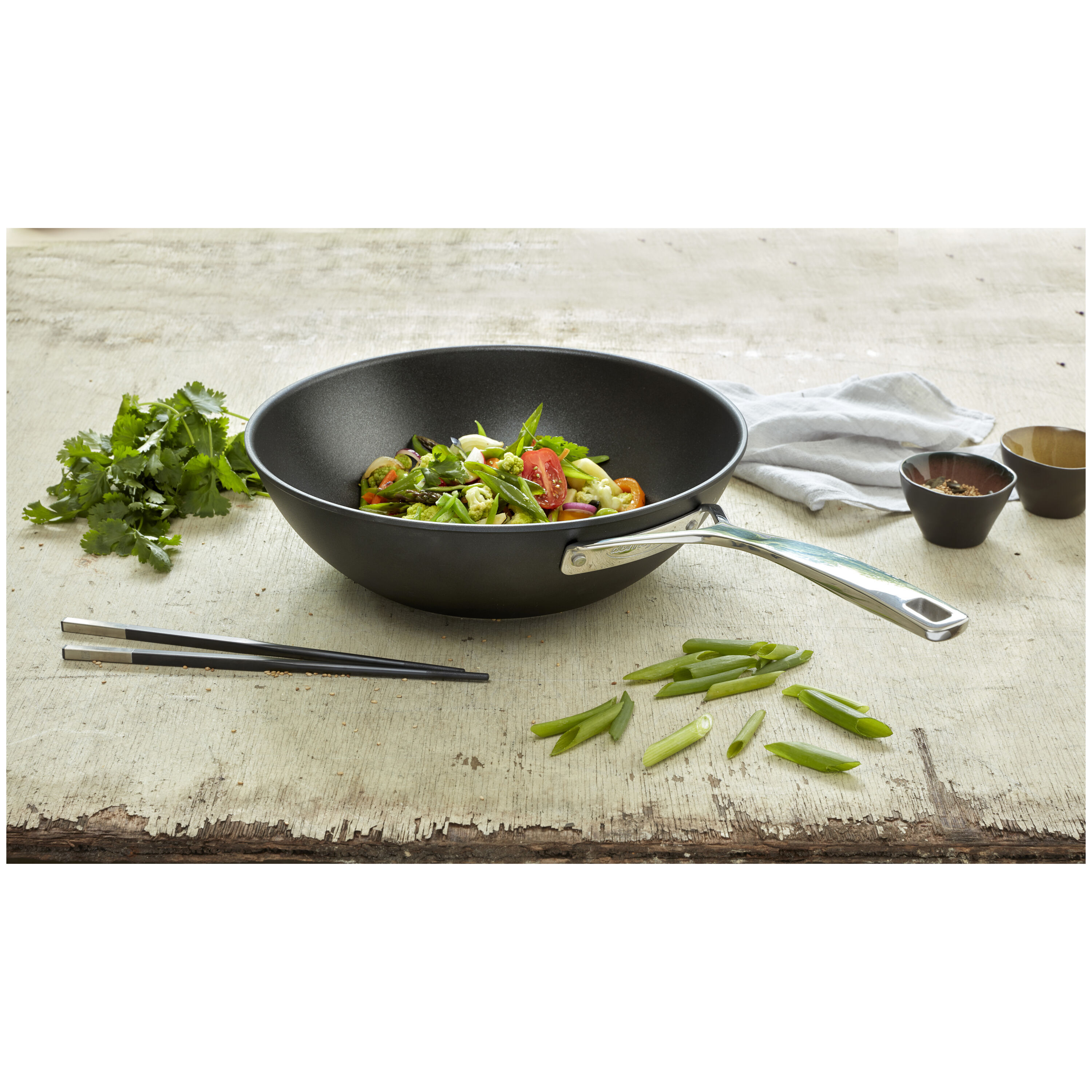 Demeyere        Alu Pro 5                Wok, beschichtet, 30cm, 30 cm, Aluminium