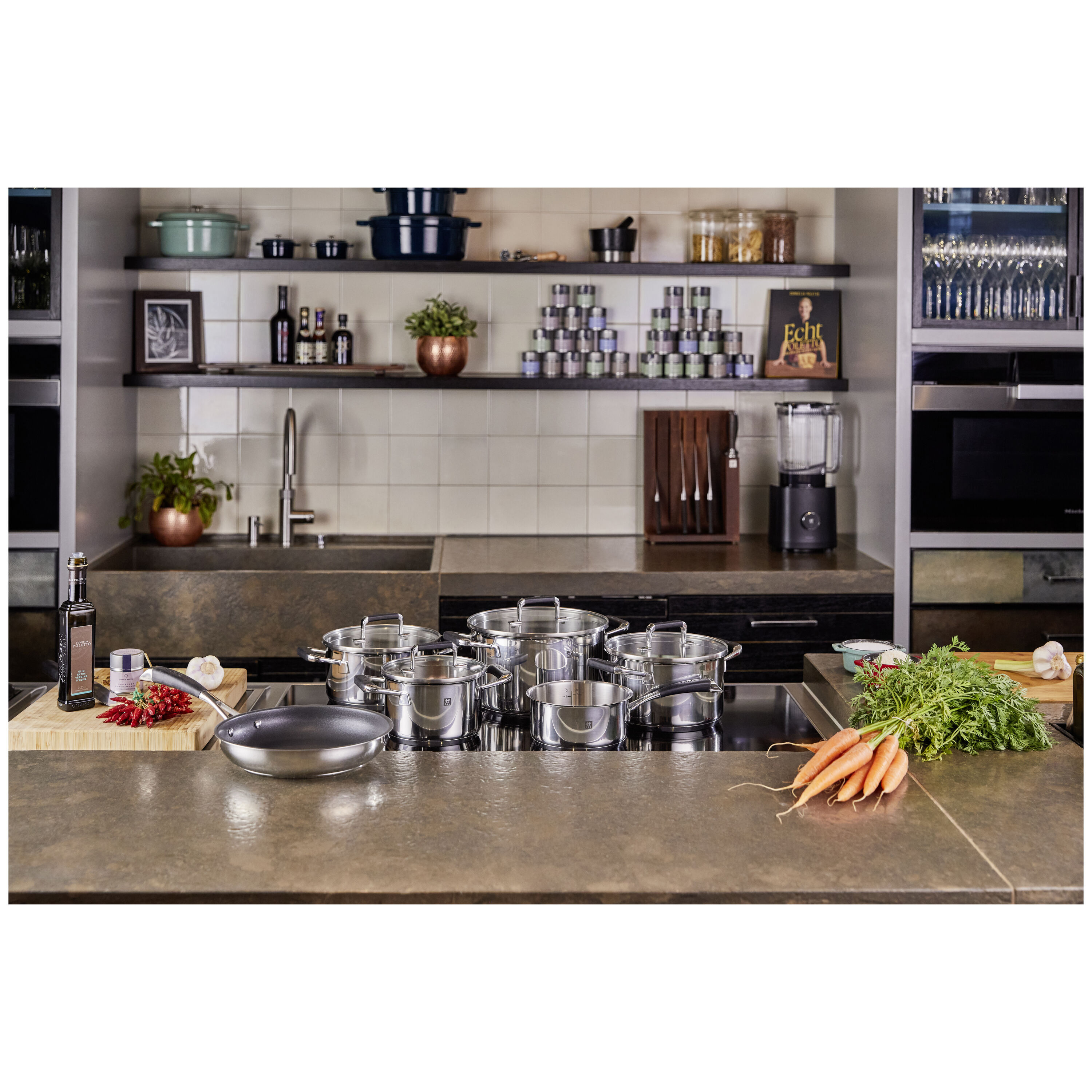 ZWILLING        Poletto                Kochtopfset 5-tlg, Edelstahl