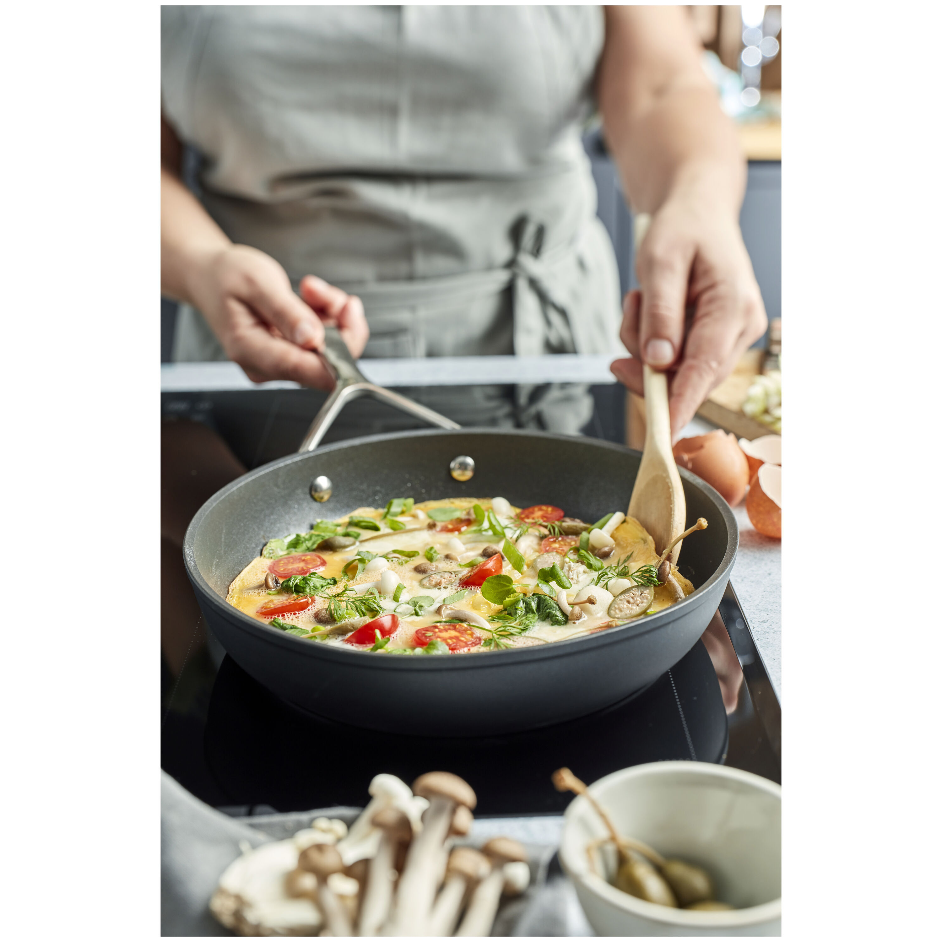 Demeyere        Alu Pro 5                Bratpfanne, 28 cm, Aluminium