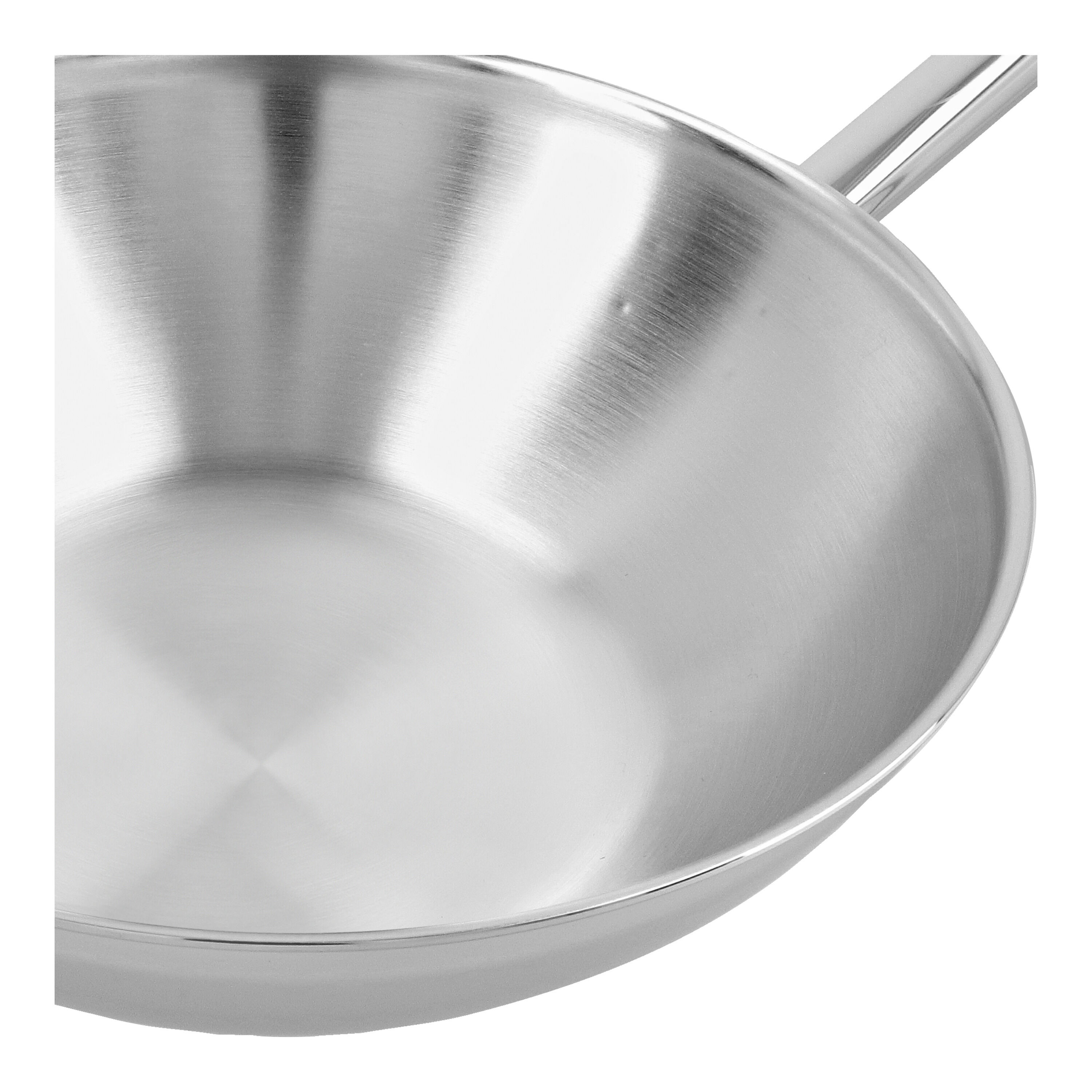 Demeyere        Apollo 7                Wok flacher Boden 30 cm, 18/10 Edelstahl