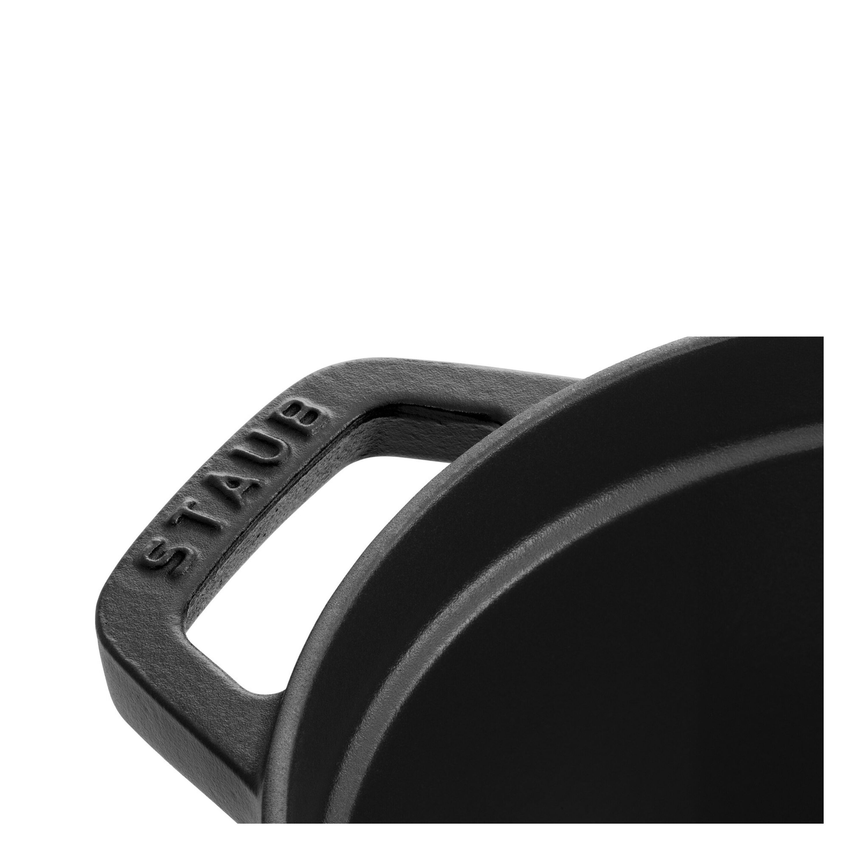 Staub        La Cocotte                Cocotte 23 cm, oval, Schwarz, Gusseisen