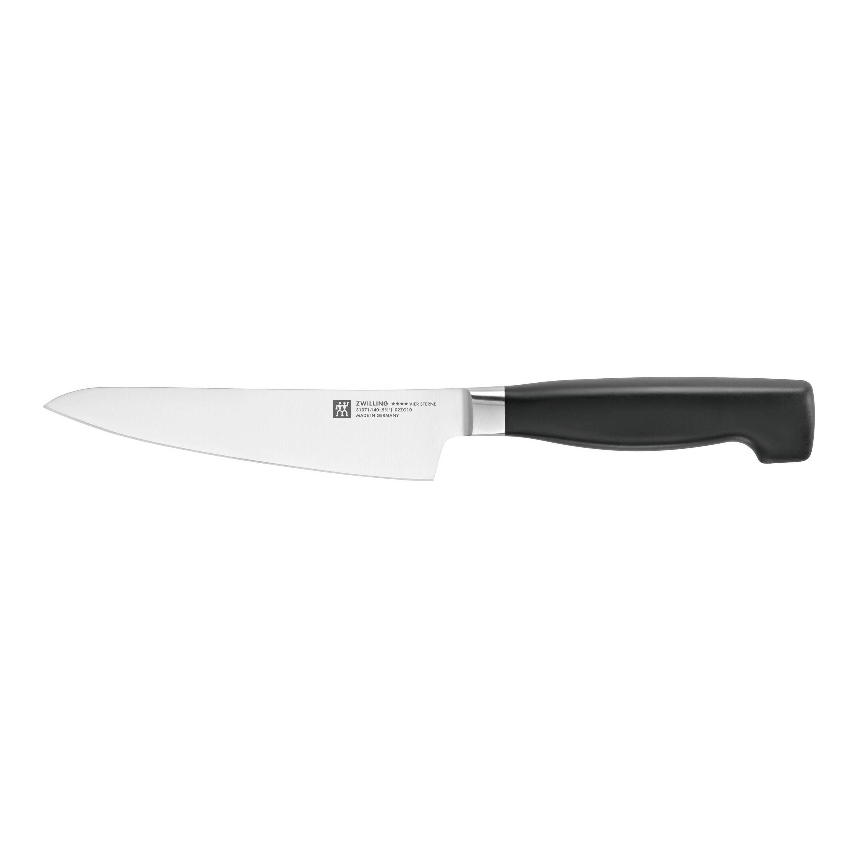 ZWILLING        **** VIER STERNE                6-tlg, Messerblockset, Schwarz