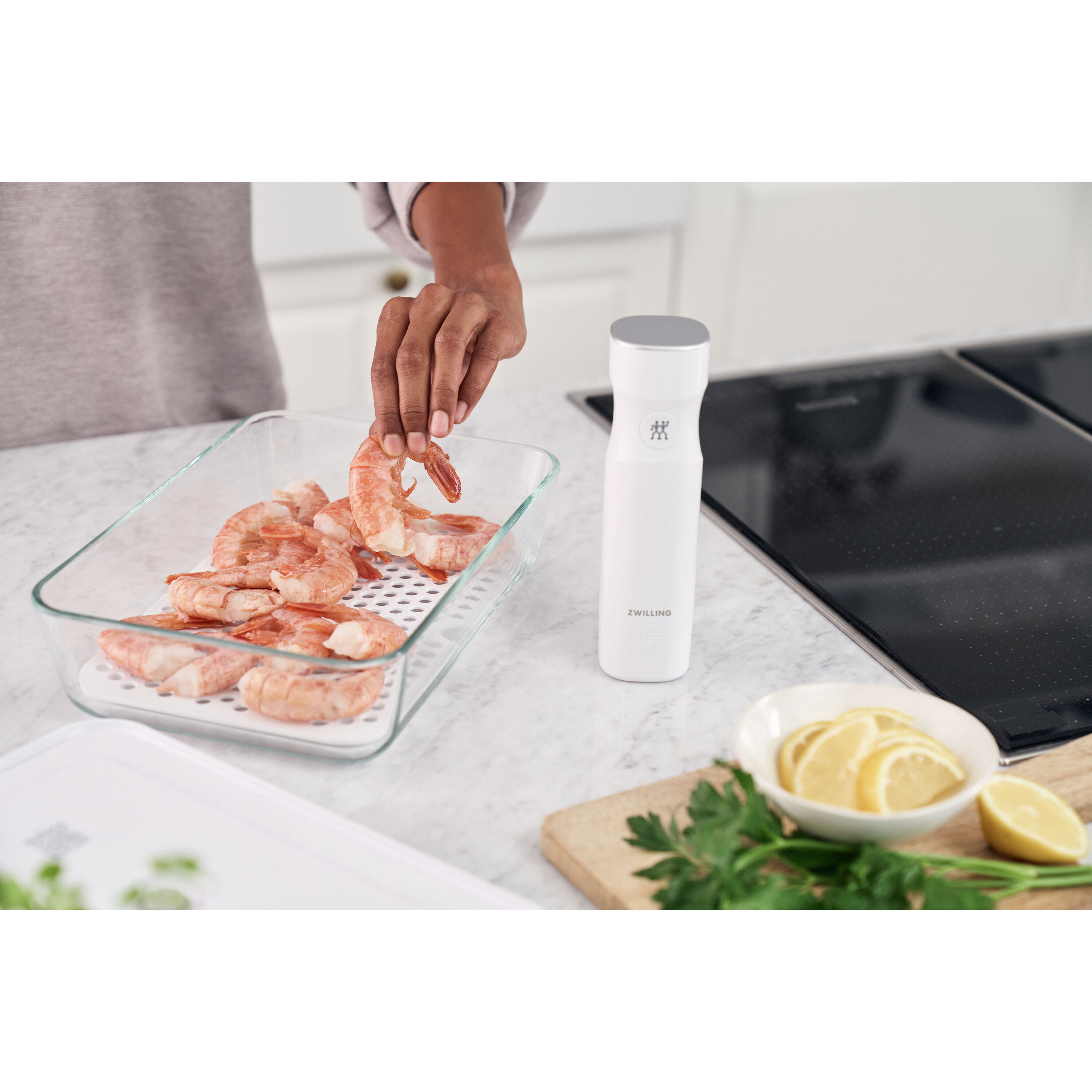 ZWILLING        Fresh & Save                Vakuum Zubehörset Abtropfgitter für Glasboxen, Kühlschrankbox/Auflaufform / 2-tlg