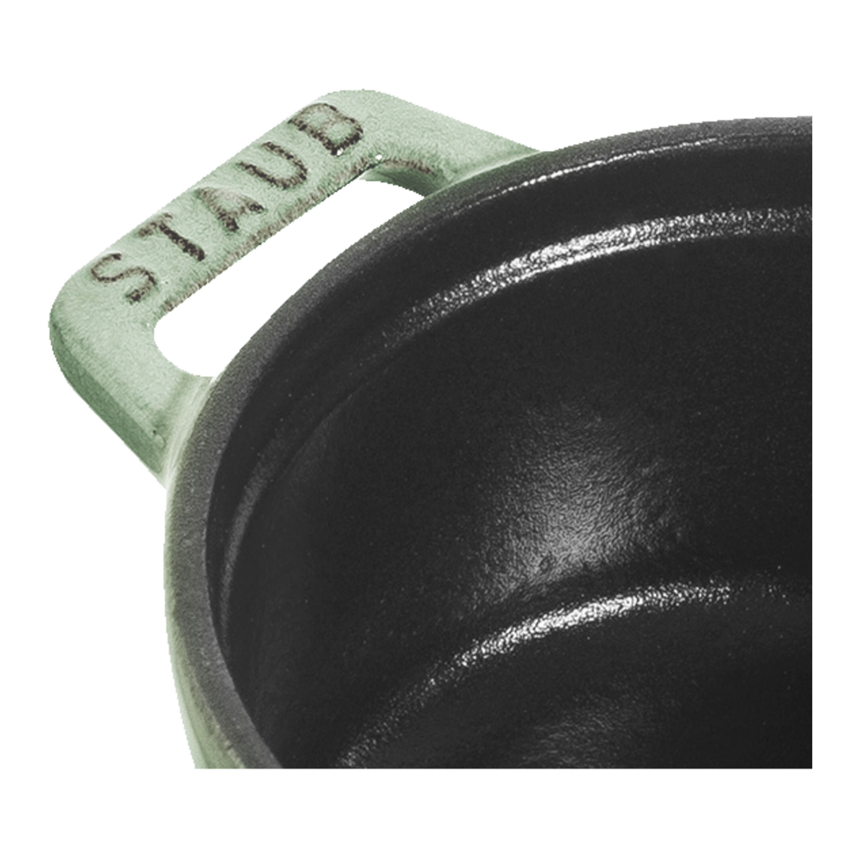 Staub        La Cocotte                Mini Cocotte 10 cm, rund, Salbeigrün, Gusseisen