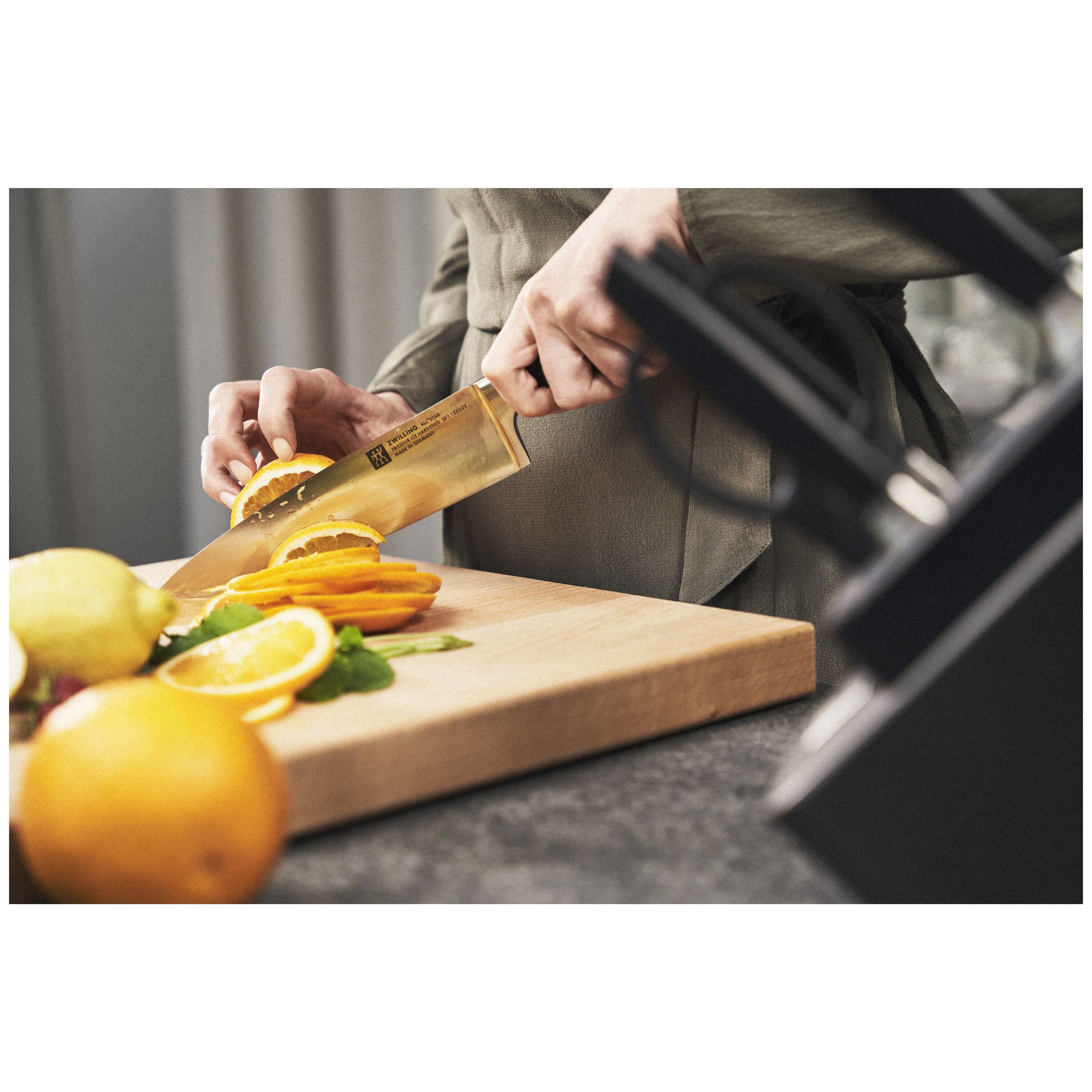 ZWILLING        All * Star                7-tlg, Messerblockset, Silber, Anthrazit