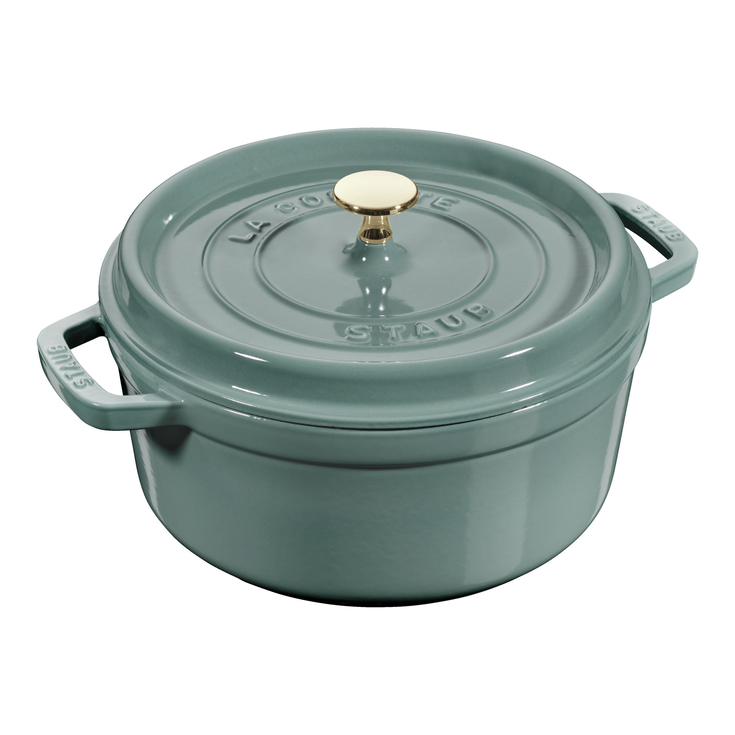 Staub        La Cocotte                Cocotte 24 cm, rund, Eukalyptus, Gusseisen