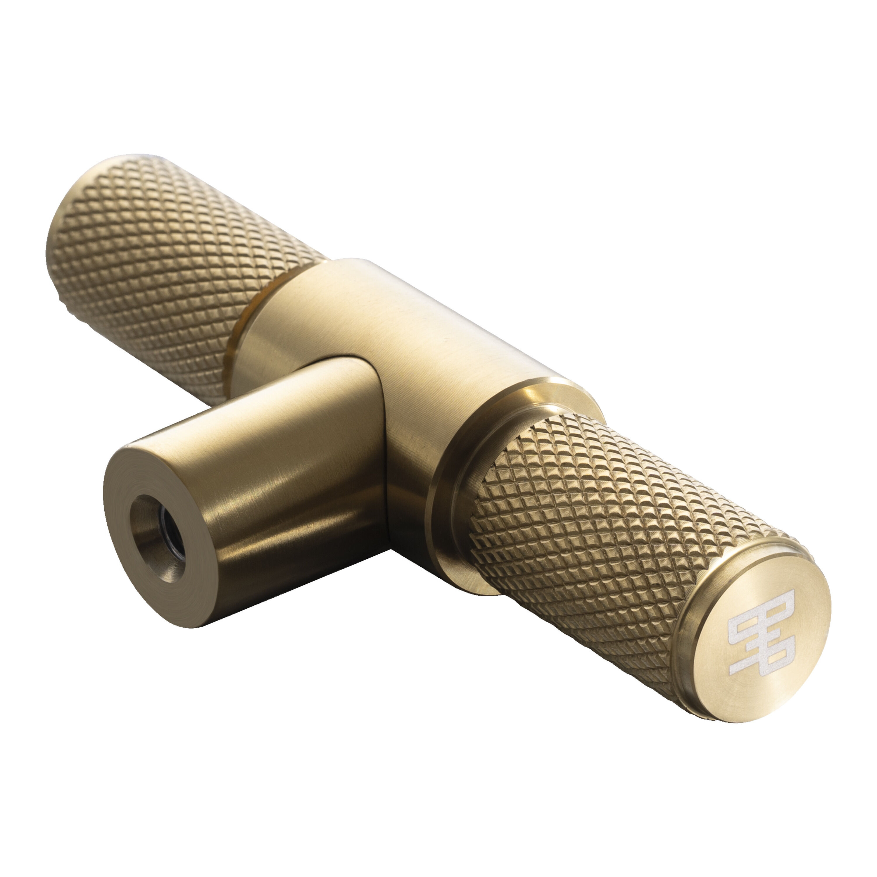 Staub        Buster + Punch                Knauf Buster Punch T-Bar 8 cm, Edelstahl PVD beschichtet