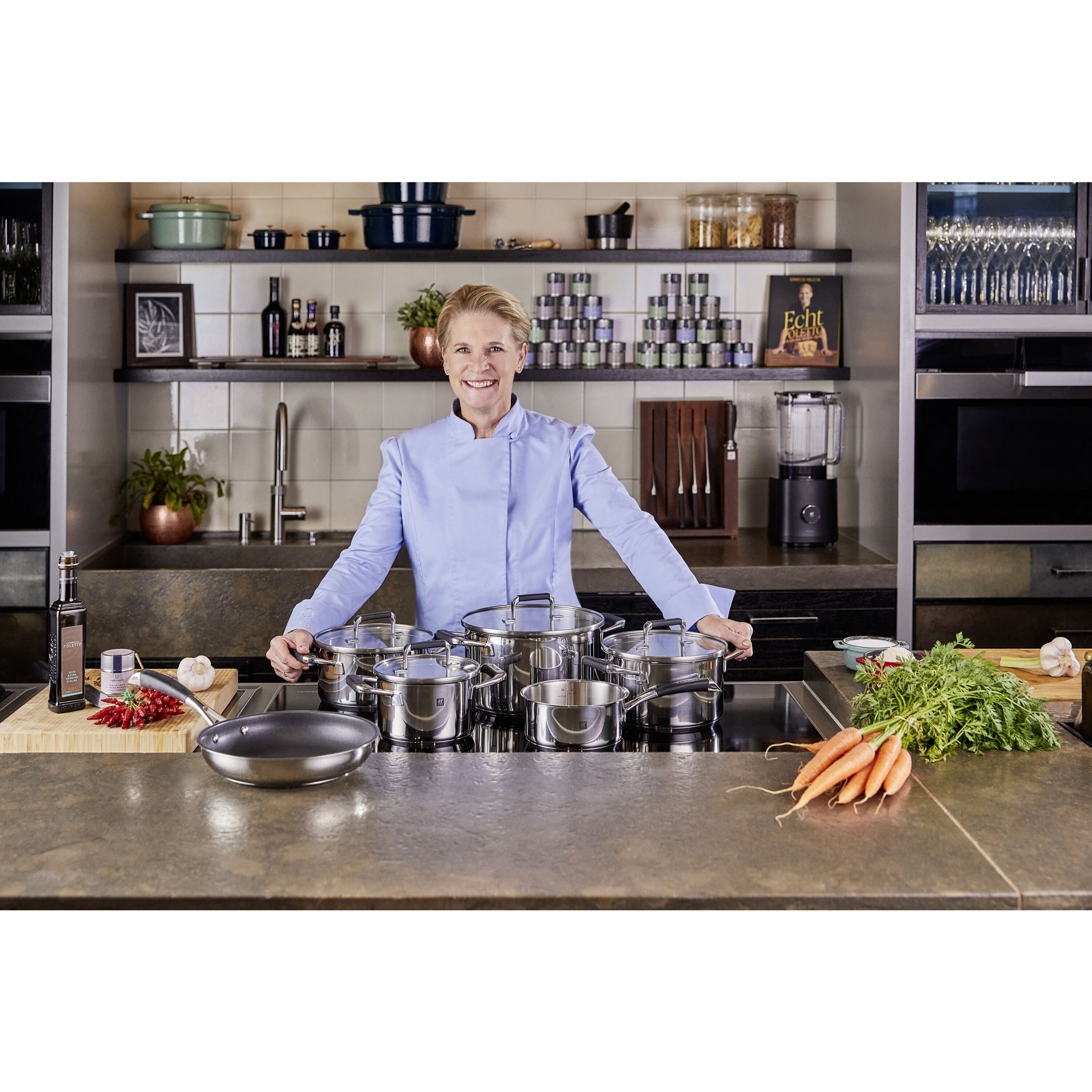 ZWILLING        Poletto                Kochtopfset 5-tlg, Edelstahl