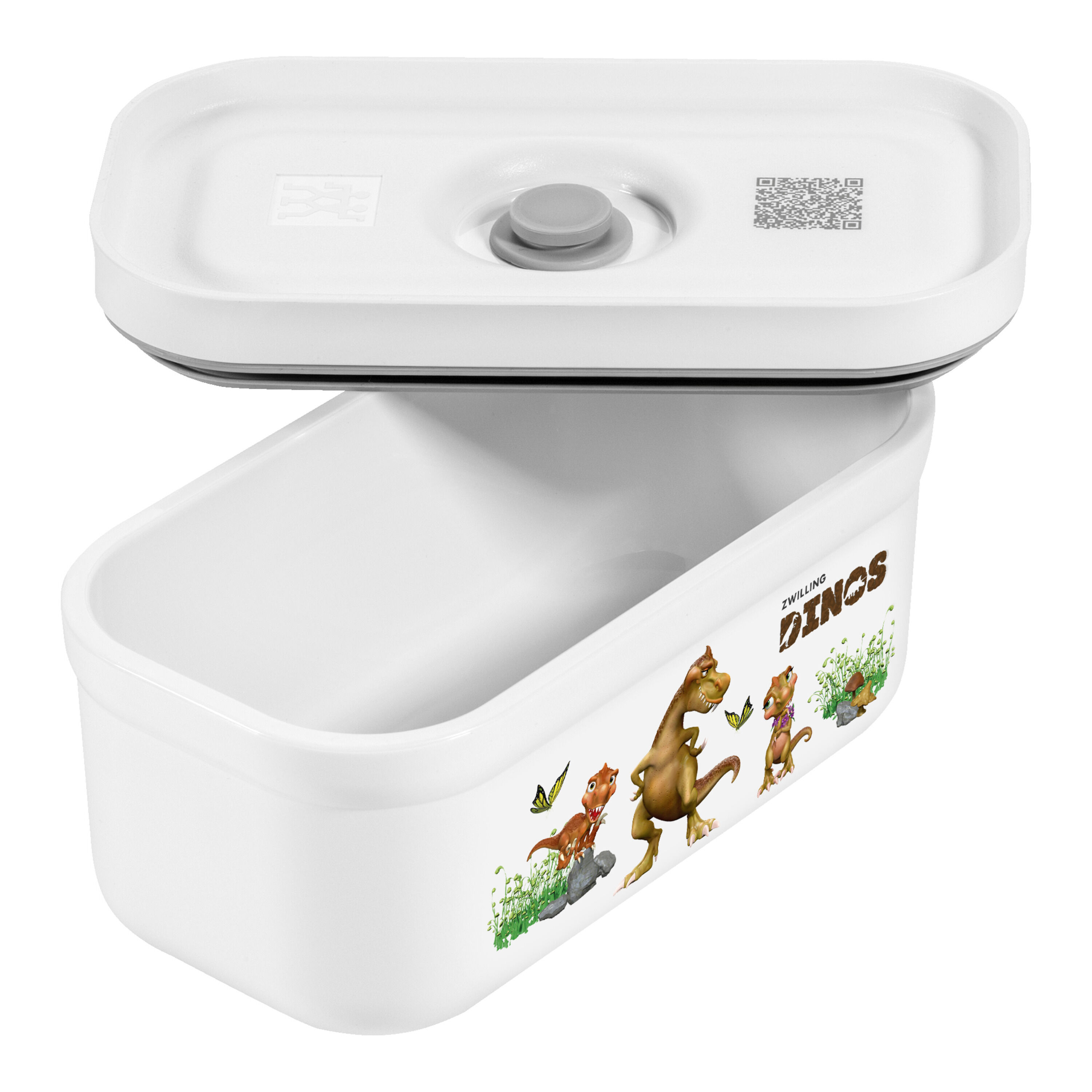 ZWILLING        Fresh & Save                Vakuum Lunchbox DINOS S, Kunststoff, Weiß-grau