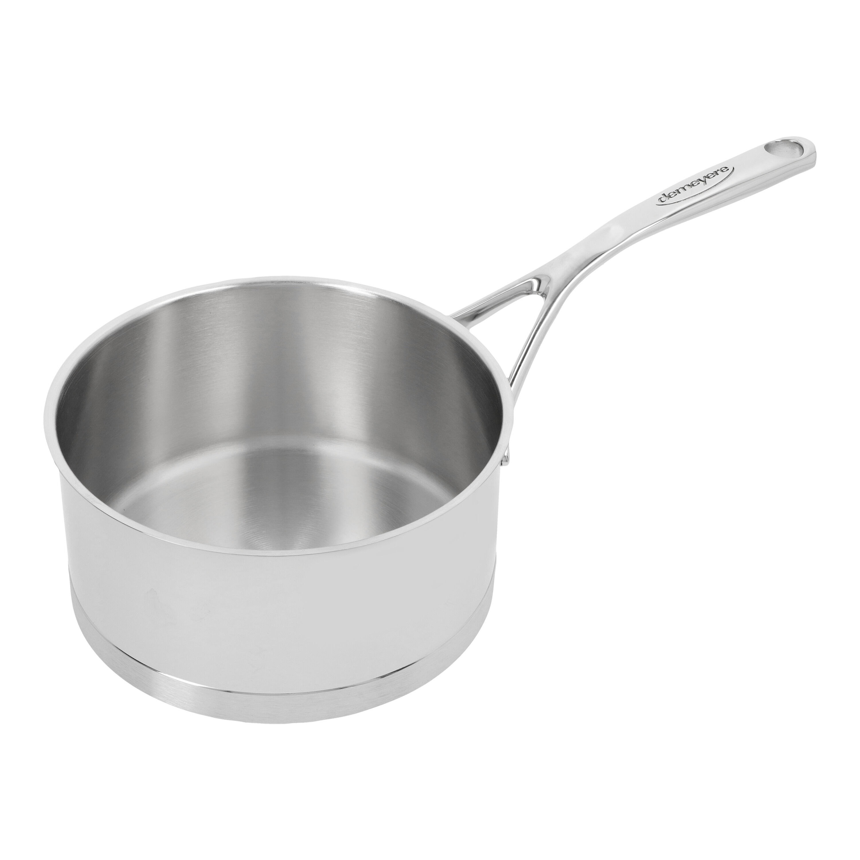 Demeyere        Atlantis 7                Stieltopf ohne Deckel 18 cm, 18/10 Edelstahl, Silber