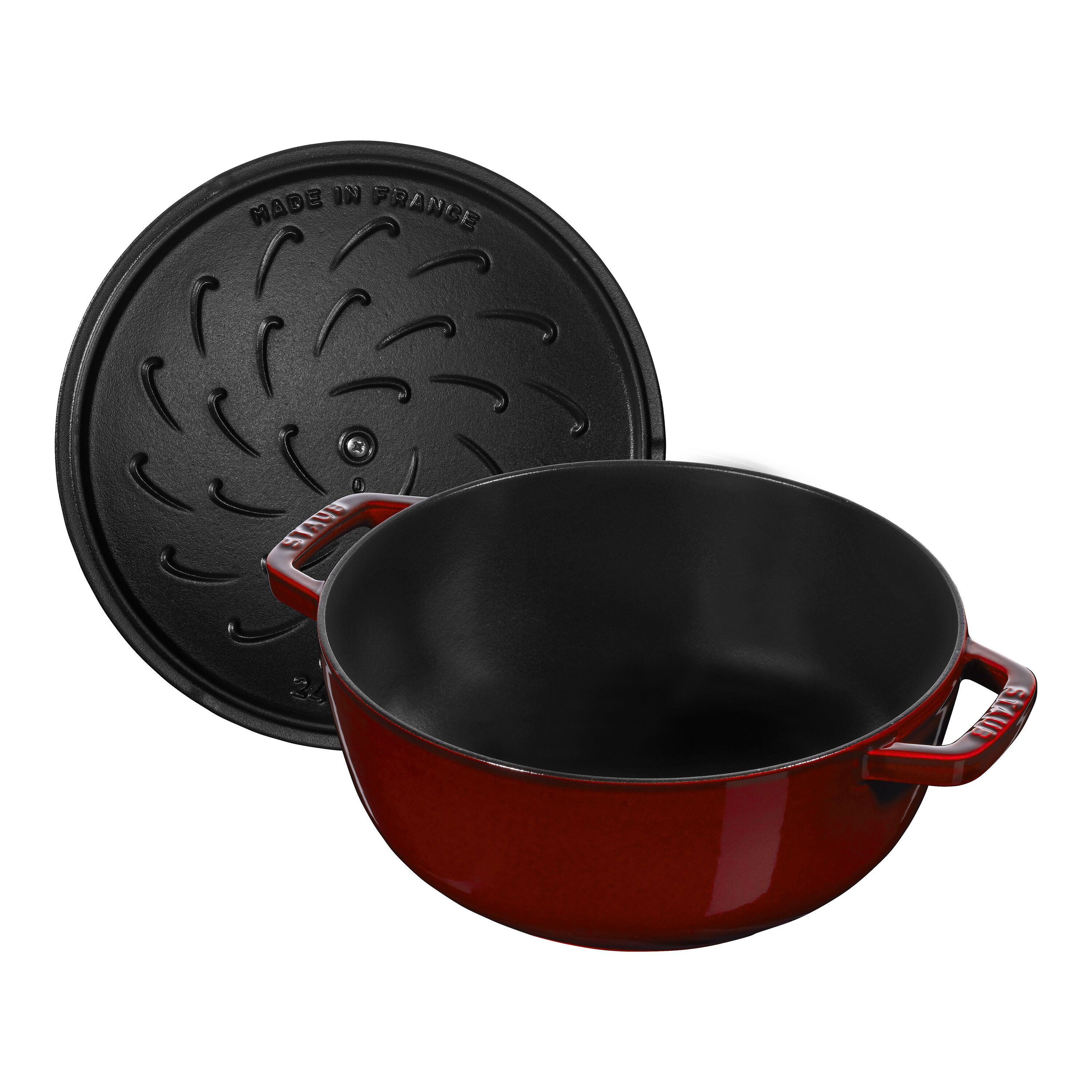 Staub        La Cocotte                La Marmite Lilie 24 cm, Gusseisen