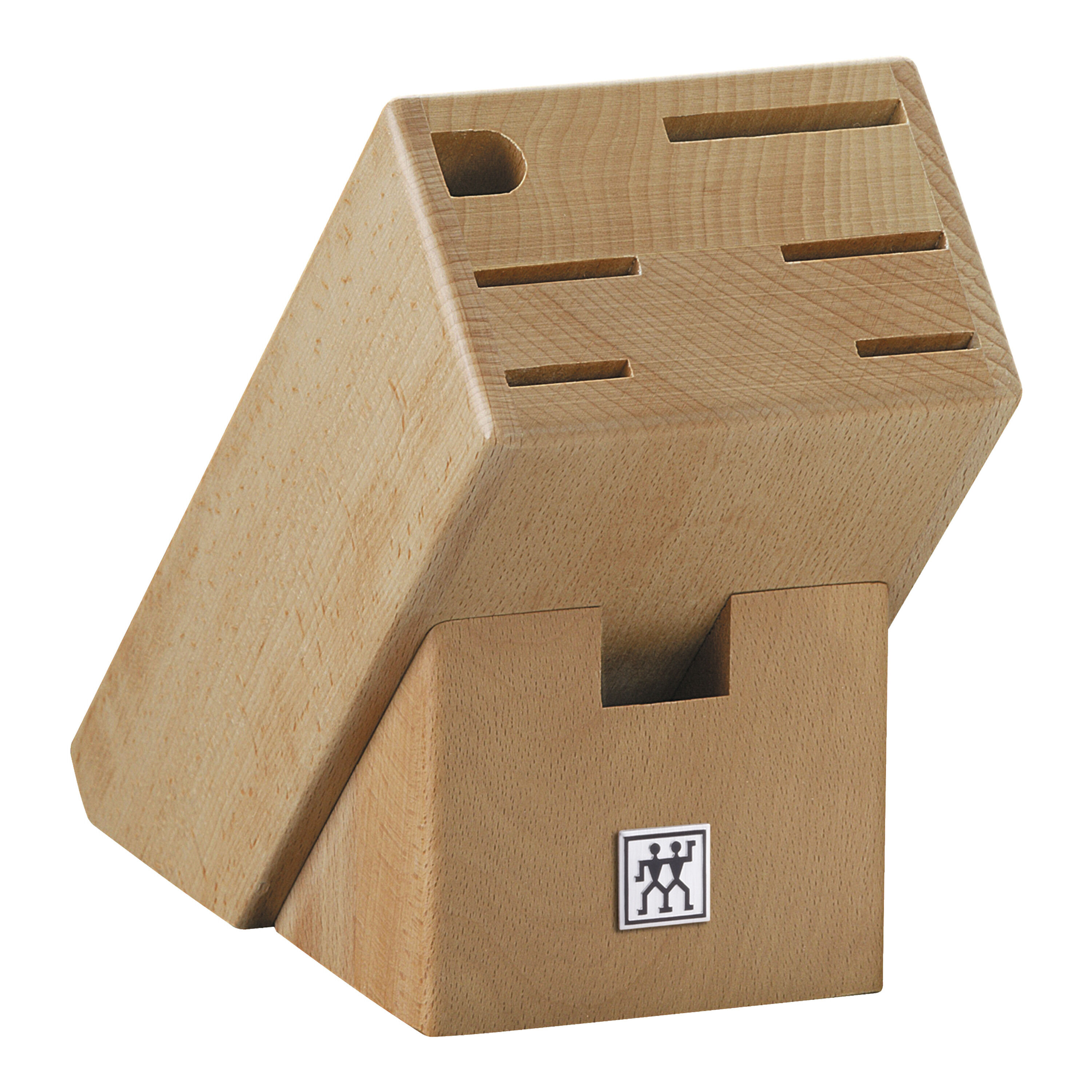 ZWILLING                        Messerblock, leer, 5, Braun