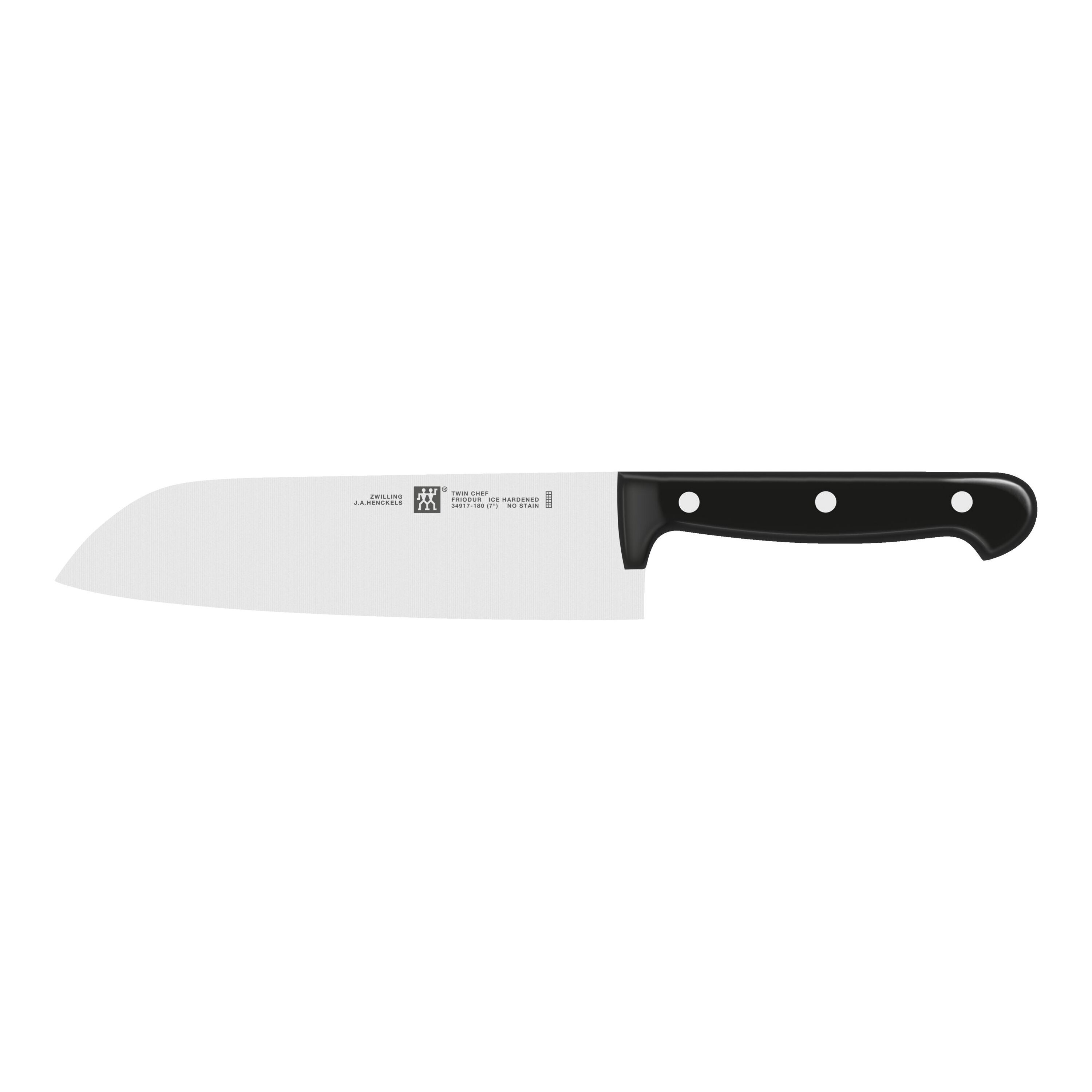 ZWILLING        TWIN Chef 2                Santokumesser 18 cm, Glattschliff