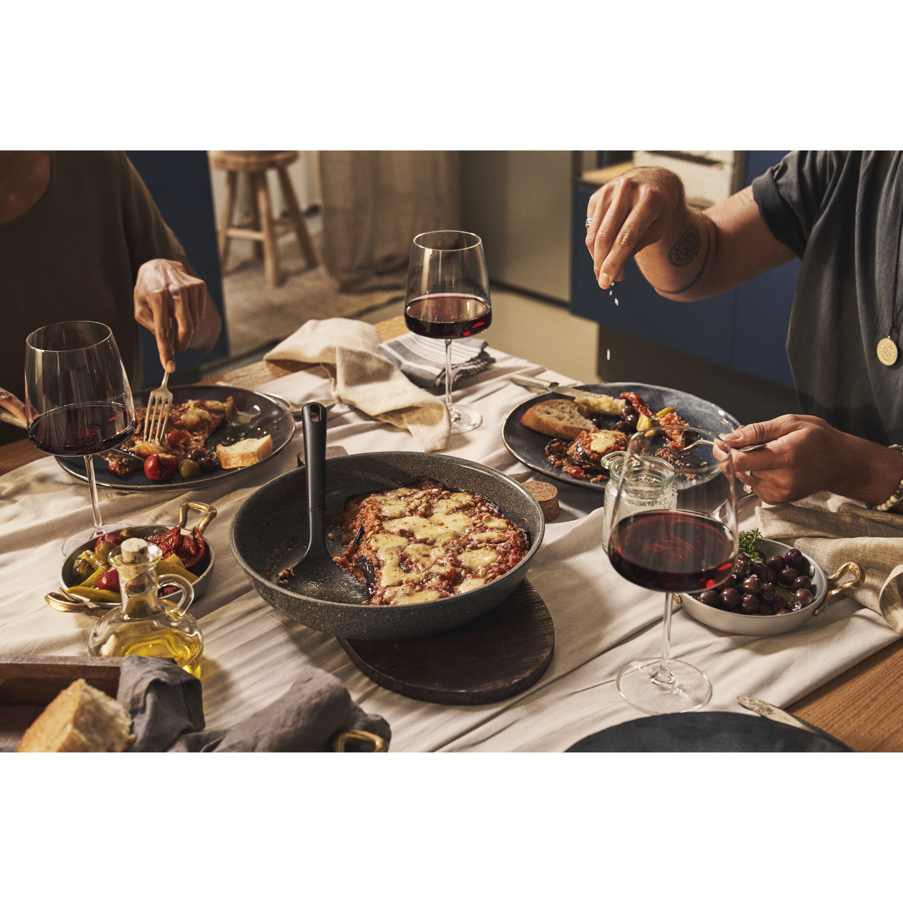 BALLARINI        Torre                Bratpfannenset, 4-tlg, Aluminium, Keramische Antihaftbeschichtung