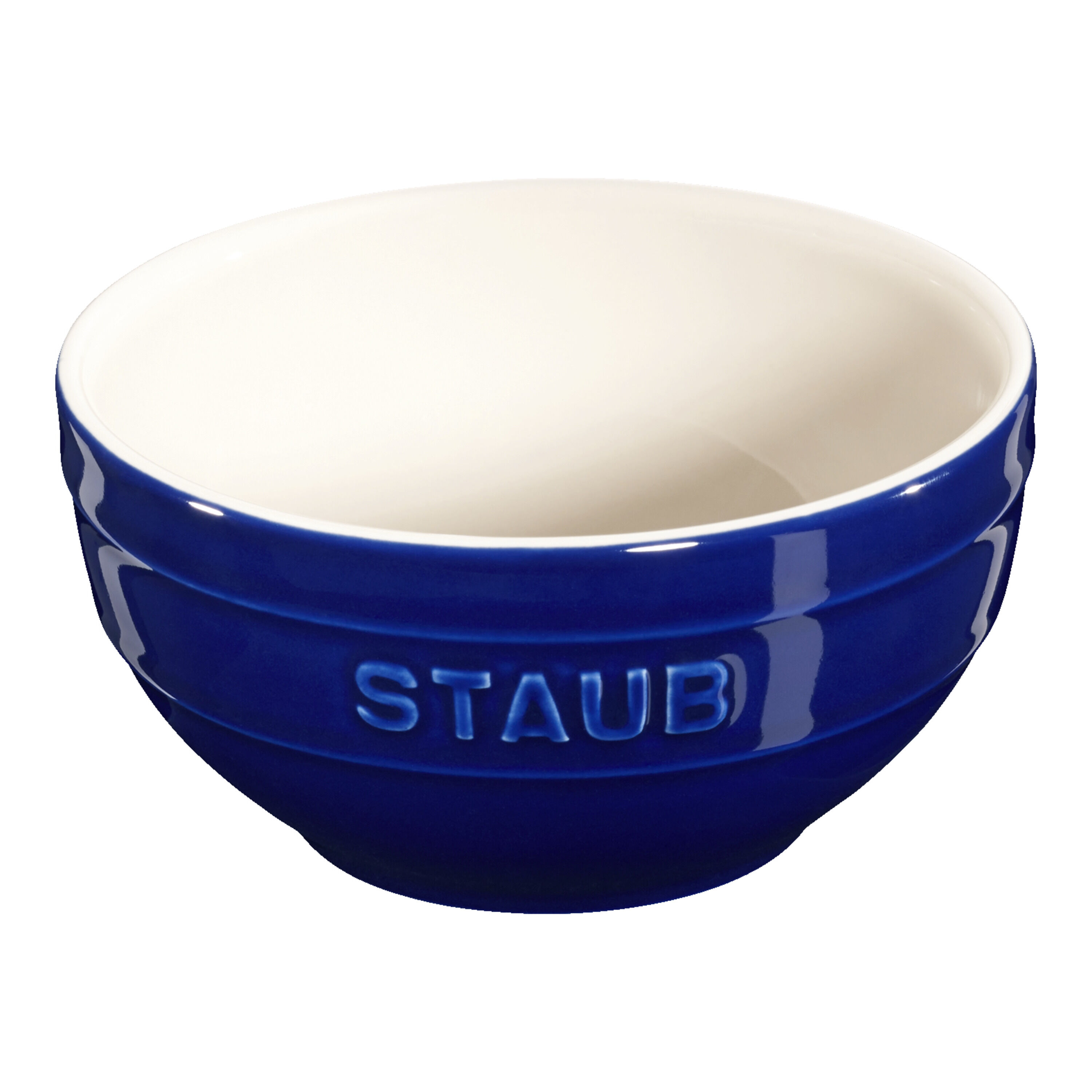 Staub        Ceramique                Schüssel 14 cm, rund, Dunkelblau, Keramik