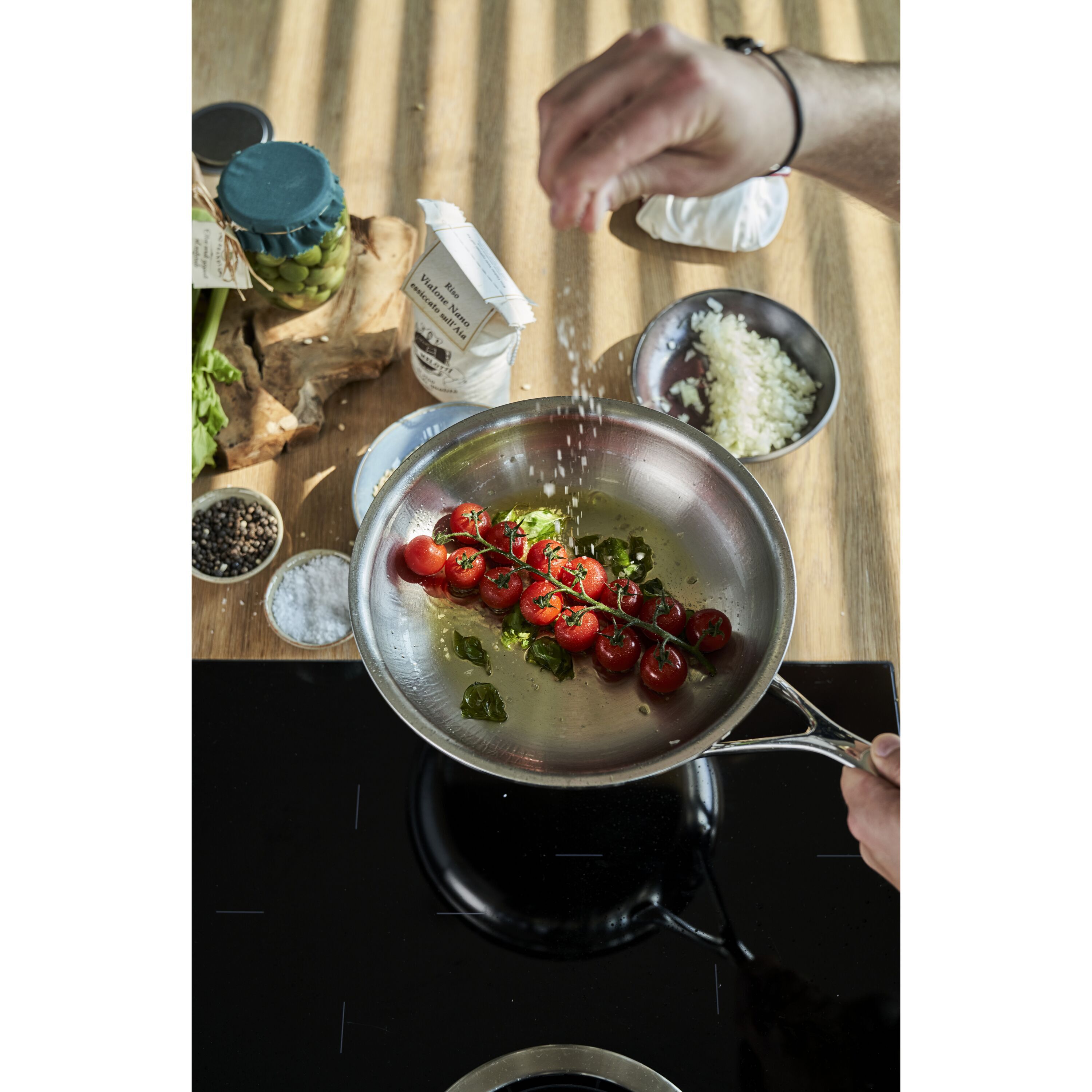 Demeyere        Proline 7                Bratpfanne 24 cm, 18/10 Edelstahl, Silber