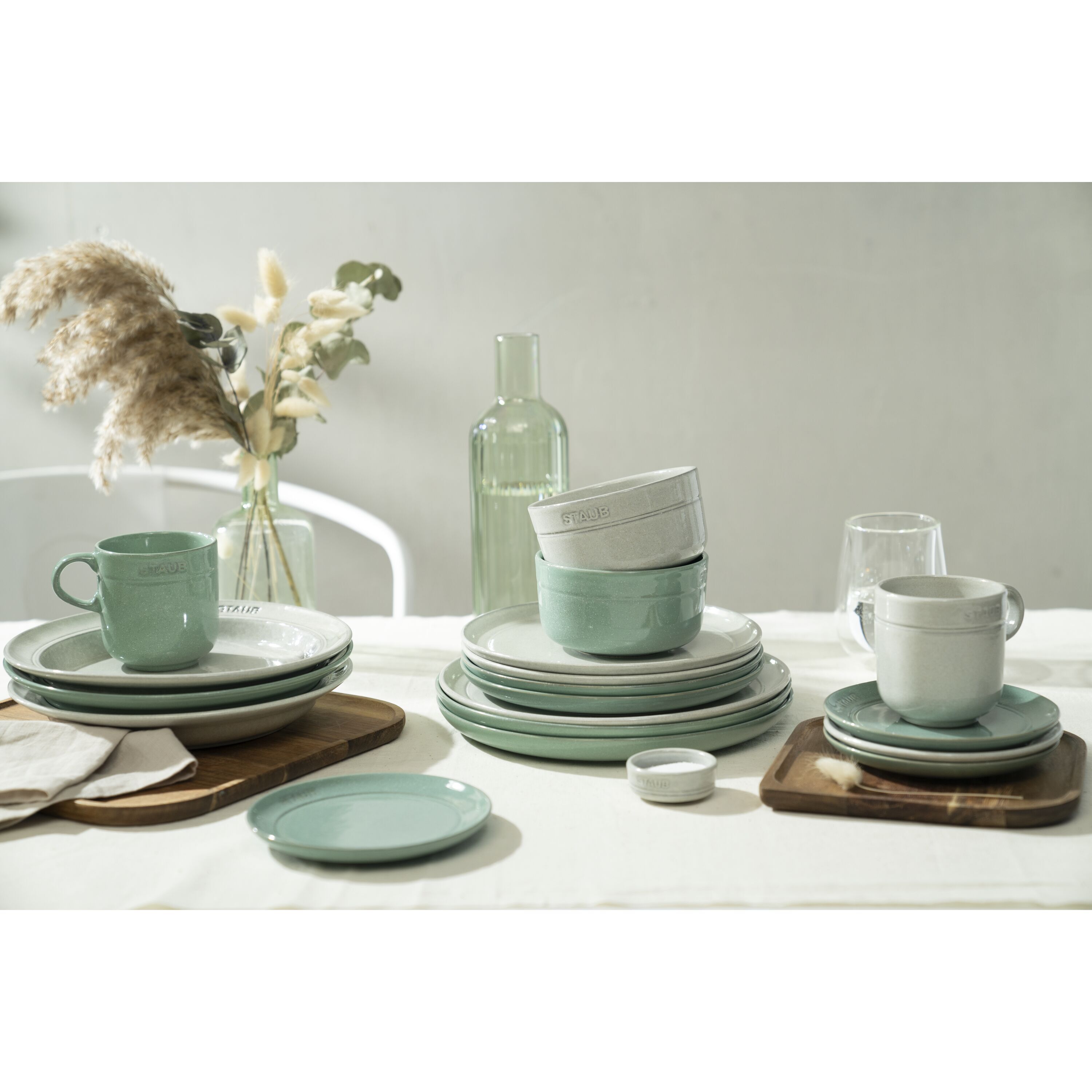 Staub        Dining Line                Schüssel Set 4-tlg, Weisser Trüffel, Keramik