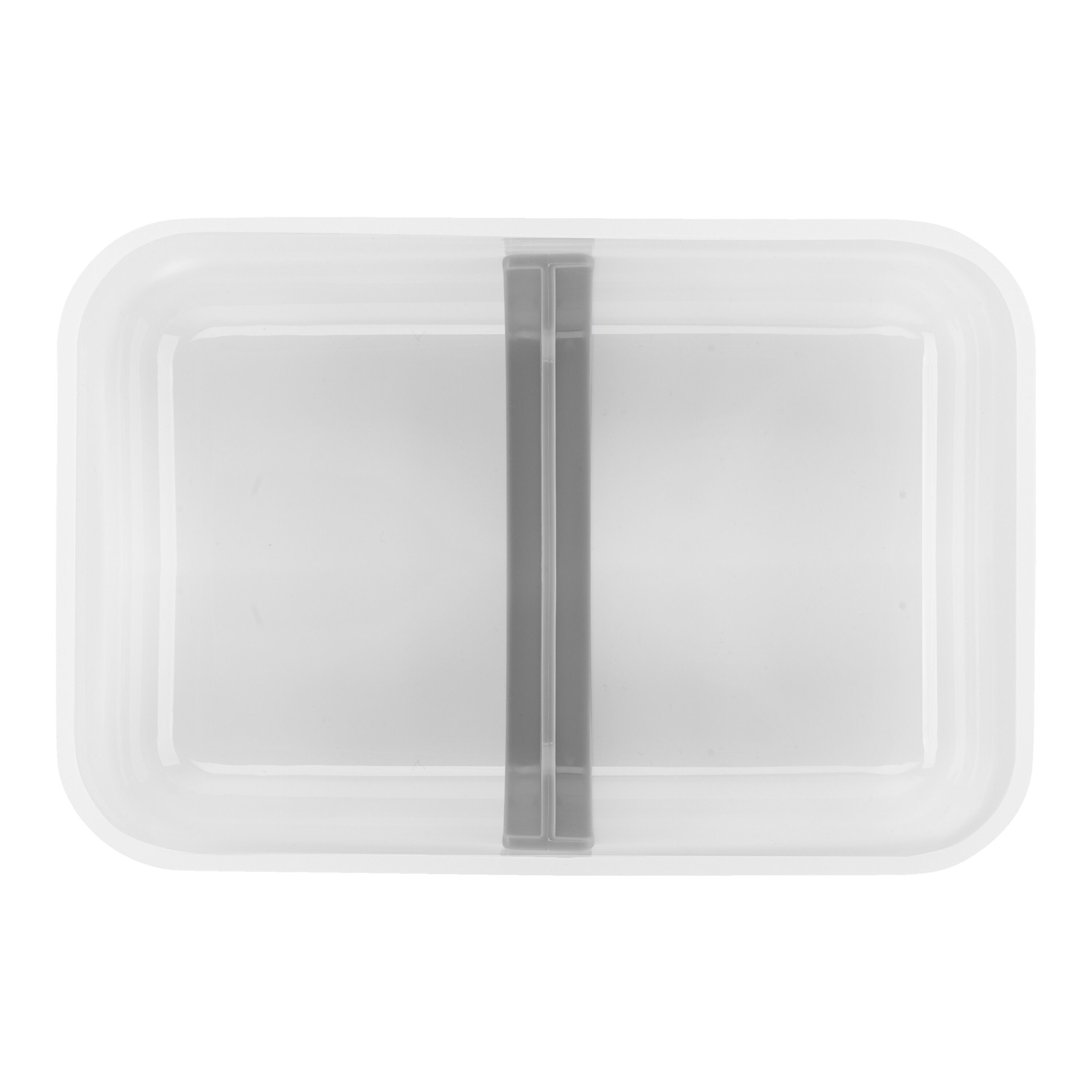 ZWILLING        Fresh & Save                Vakuum Lunchbox Set, L flach / 6-tlg, Kunststoff, Semitransparent-Grau