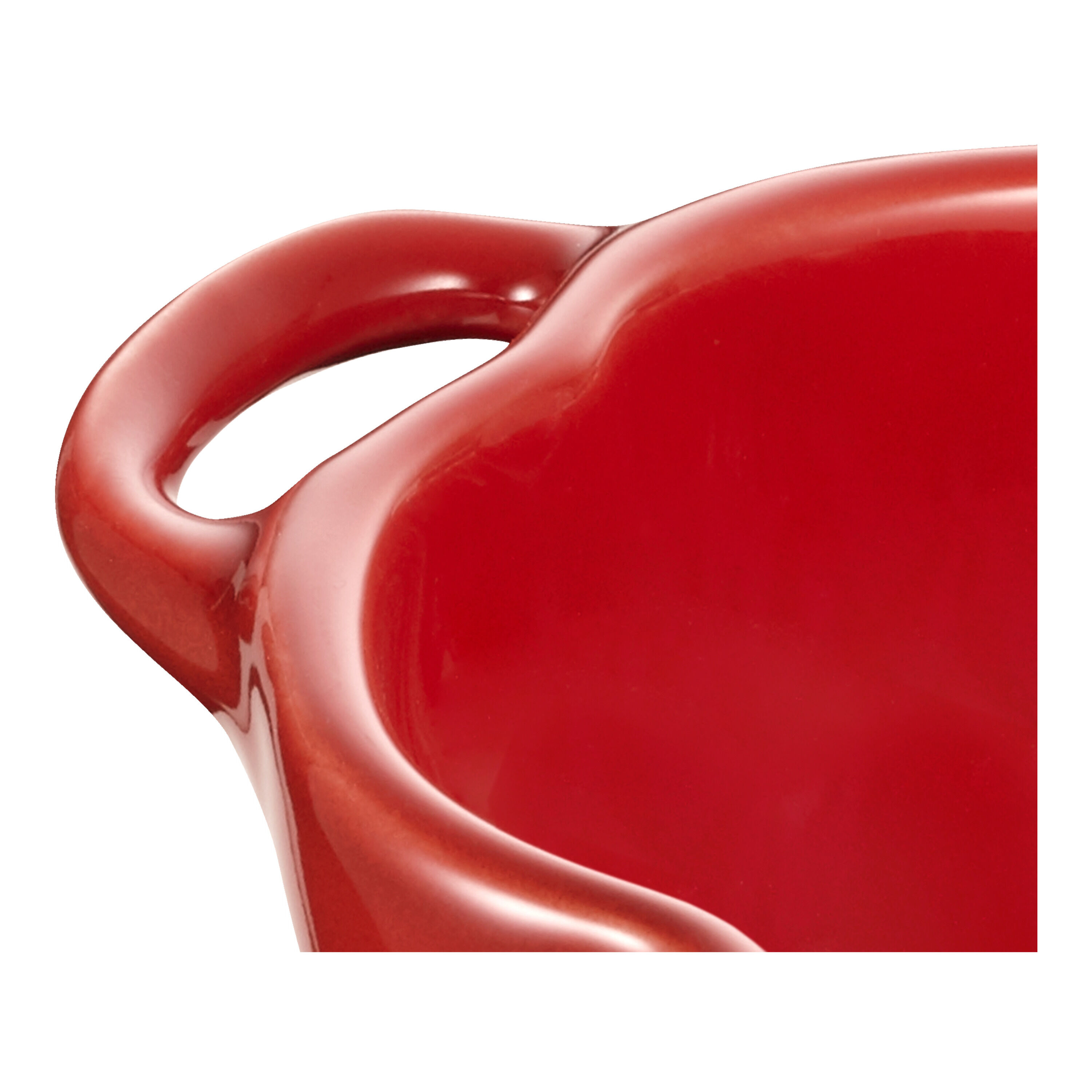 Staub        Ceramique                Cocotte 16 cm, Tomate, Kirsch-Rot, Keramik