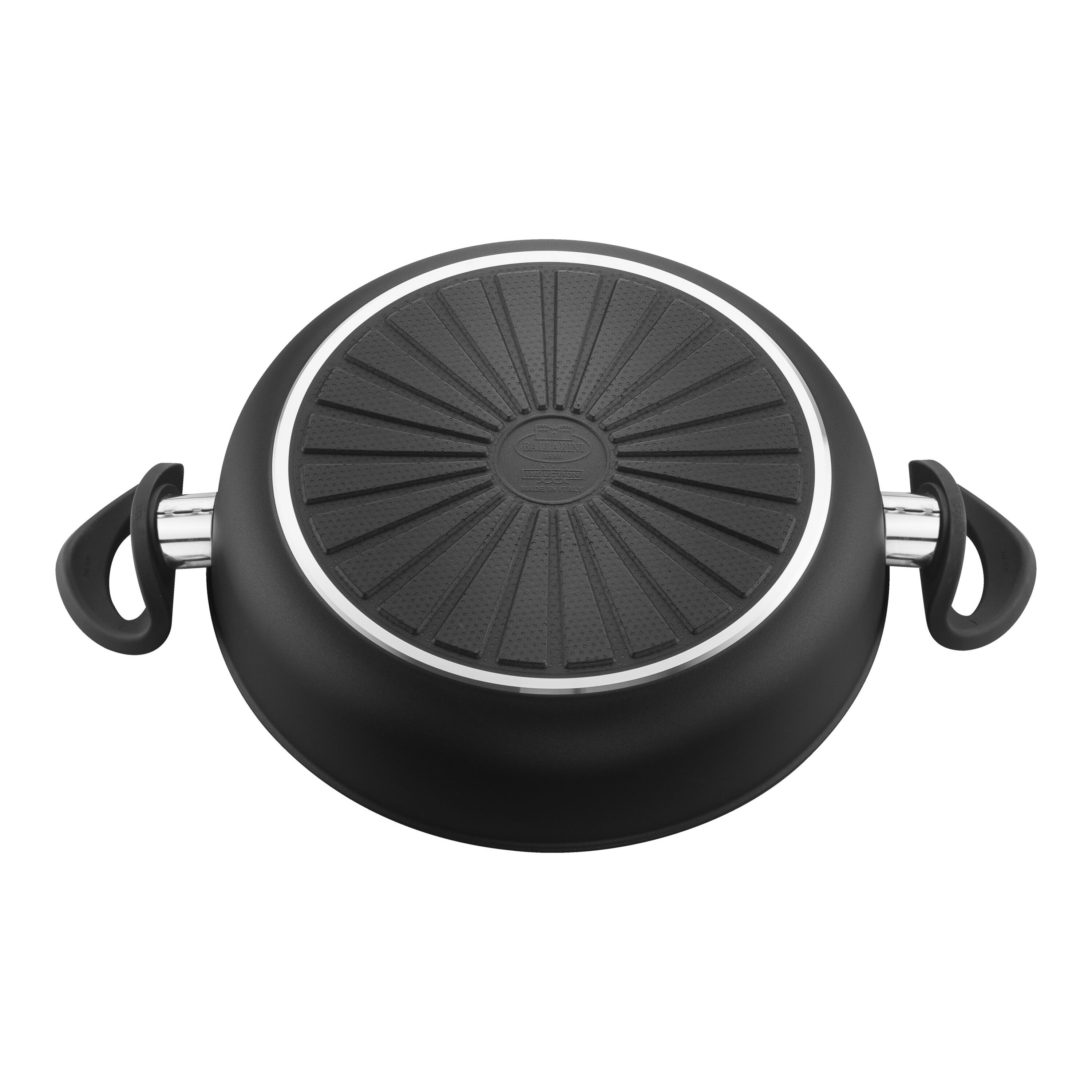 BALLARINI        Bari                Servierpfanne mit Deckel, 28 cm, Aluminium, Keramische Antihaftbeschichtung