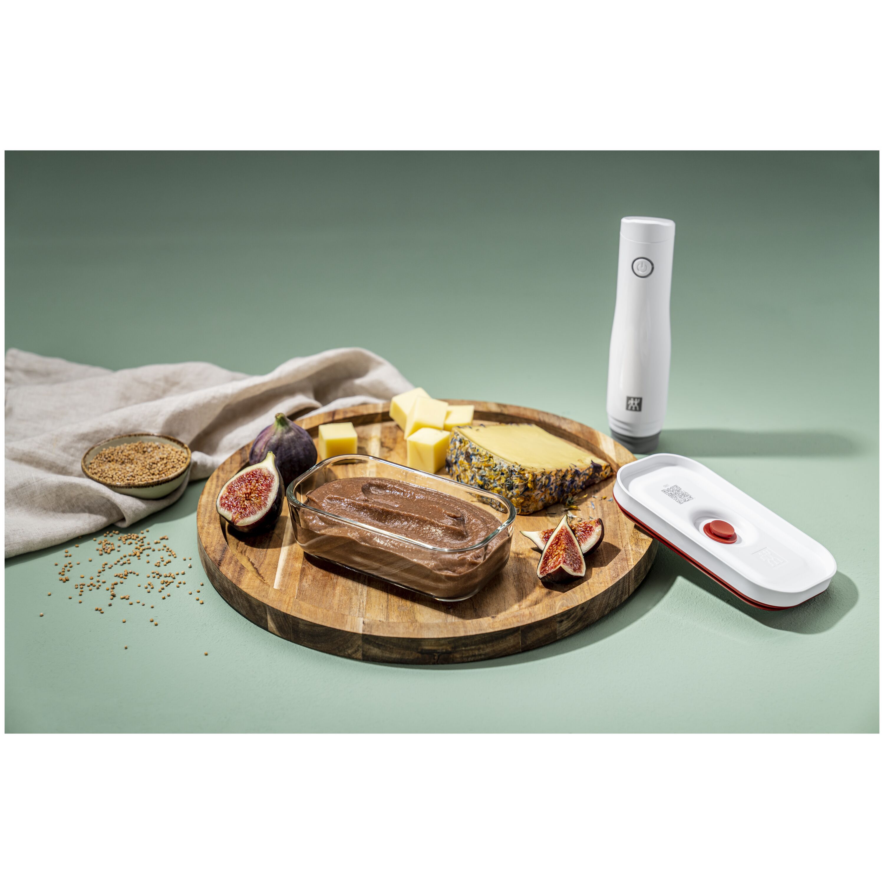 ZWILLING        Fresh & Save                Vakuumbox S, Glas, Rot