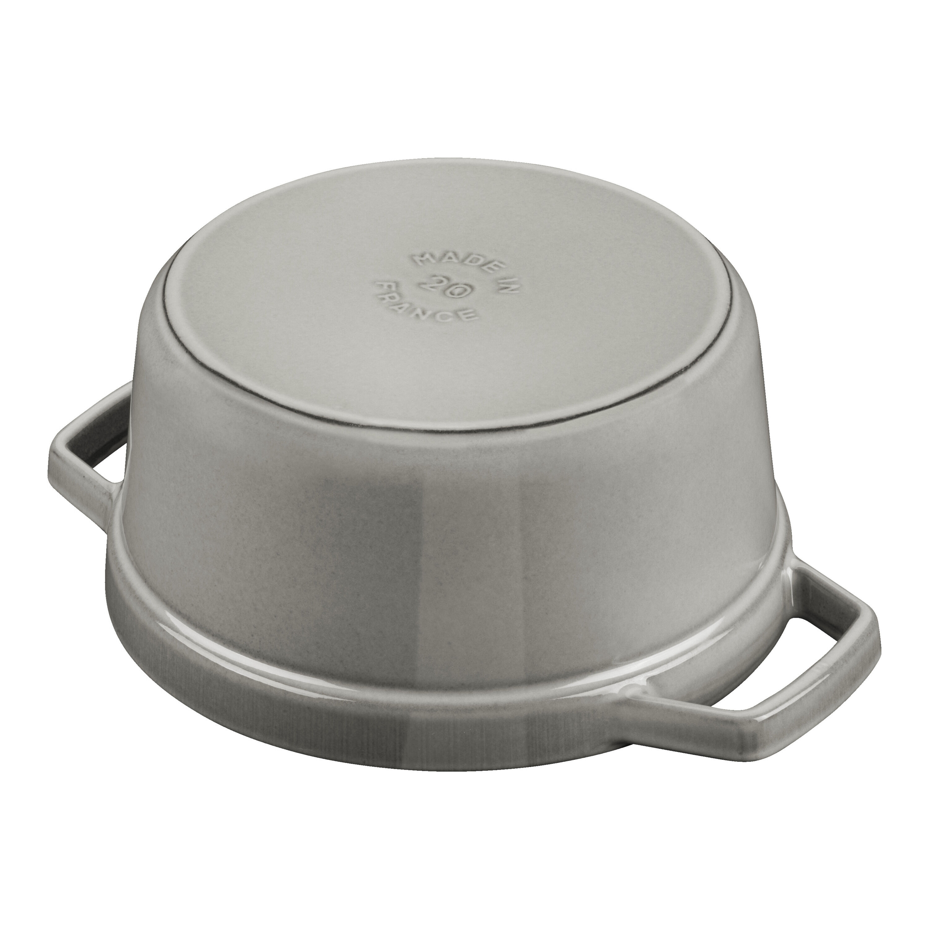 Staub        La Cocotte                Cocotte 34 cm, rund, Graphit-Grau, Gusseisen