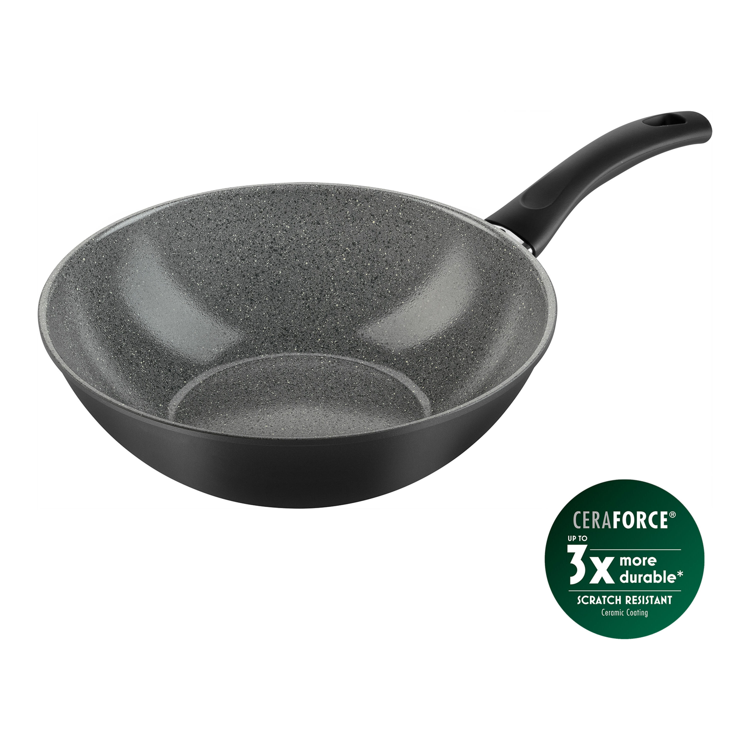 BALLARINI        Bari                Wok, 28 cm, Aluminium, Keramische Antihaftbeschichtung