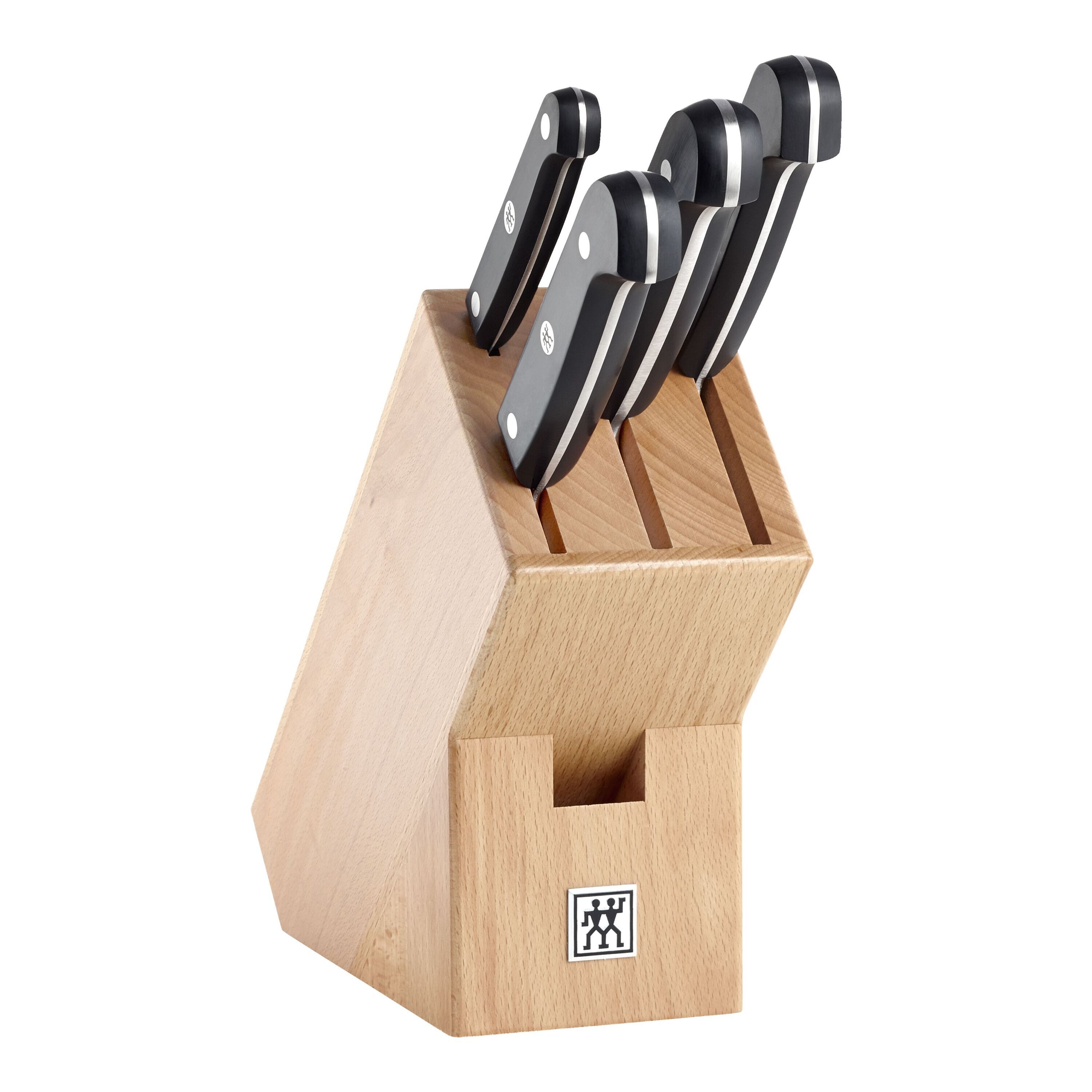 ZWILLING        Gourmet                5-tlg, Messerblockset, Natur