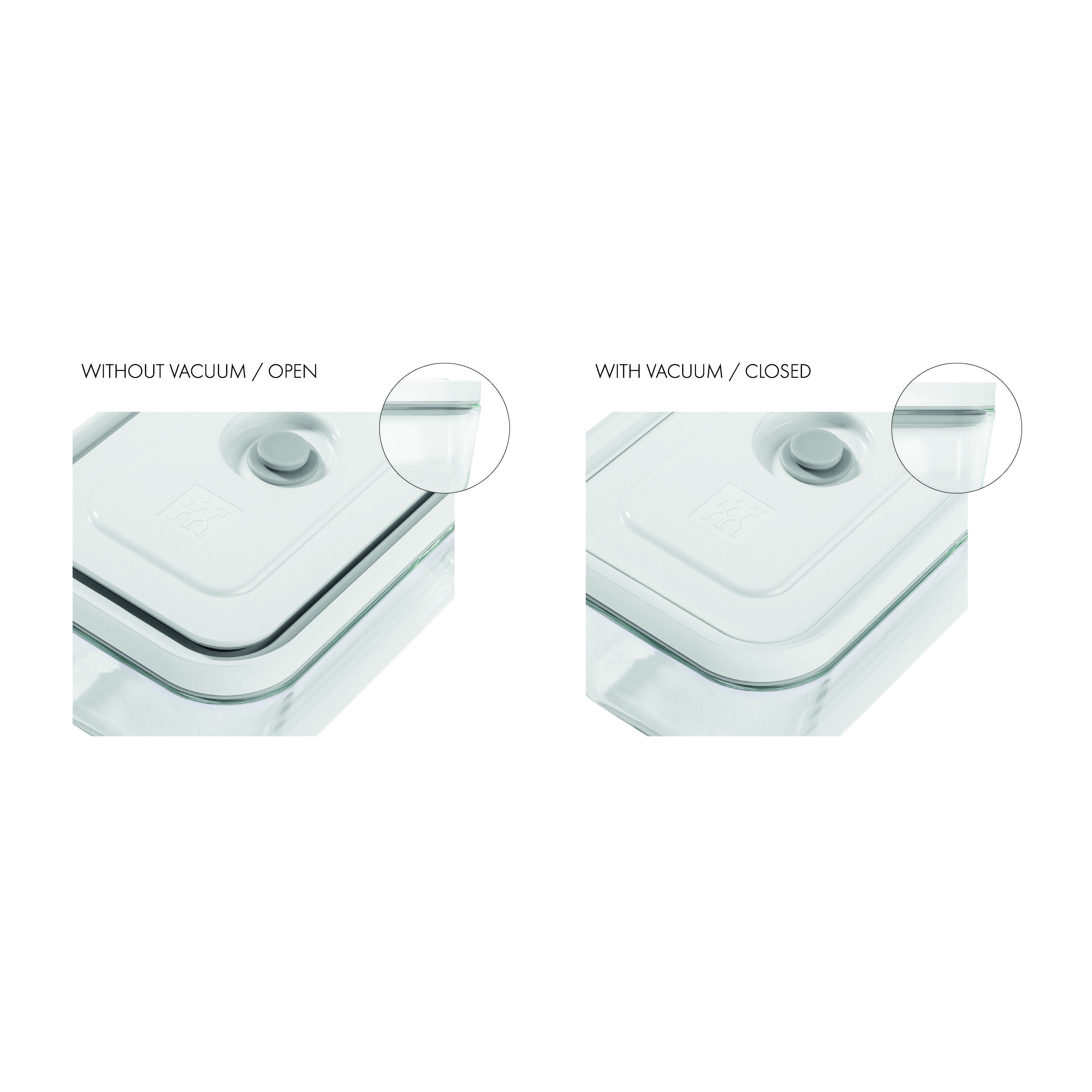 ZWILLING        Fresh & Save                Vakuum Boxset, S/M/L / 3-tlg, Grau