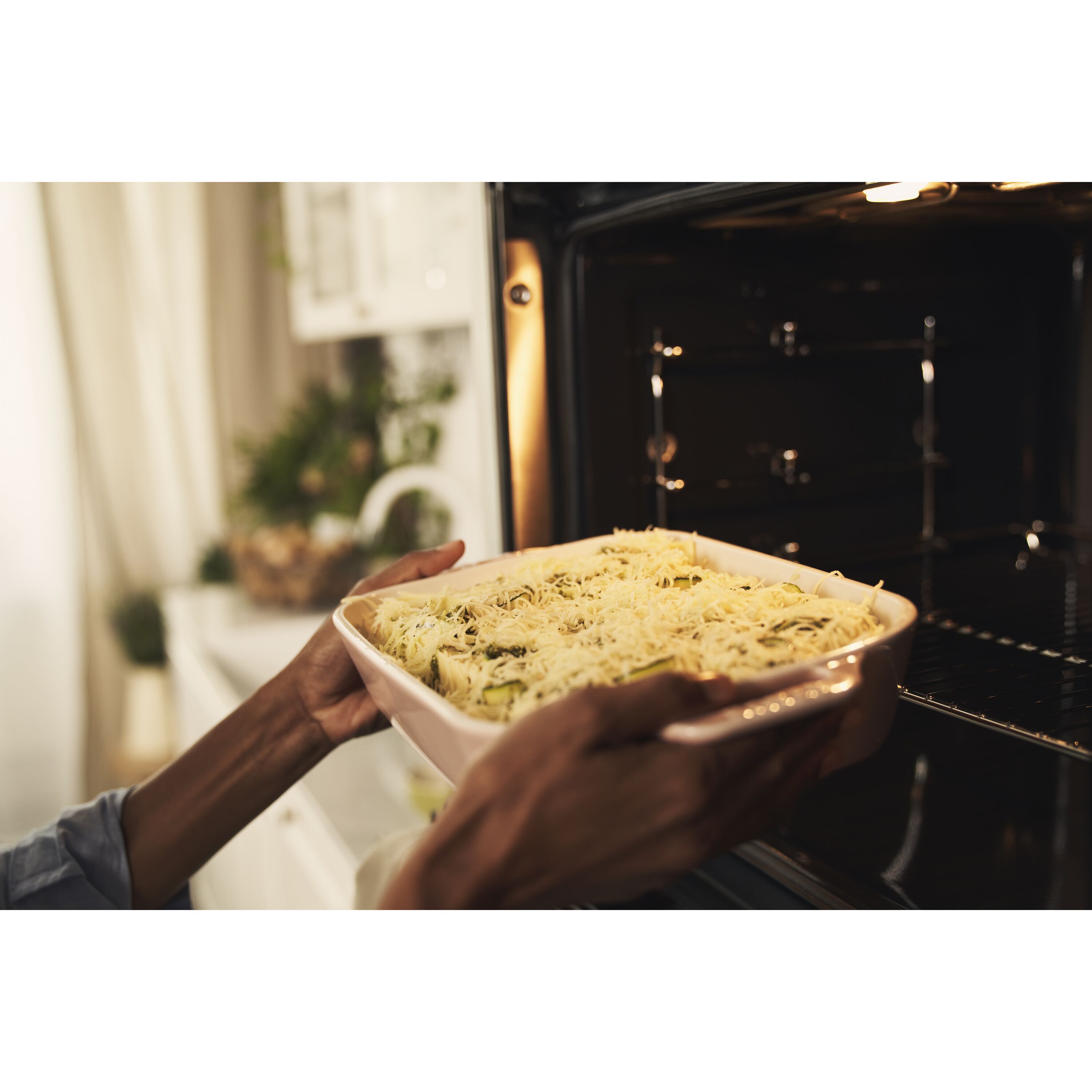 Staub        Ceramique                Ofenformenset 2-tlg, rechteckig, Hellrosa, Keramik