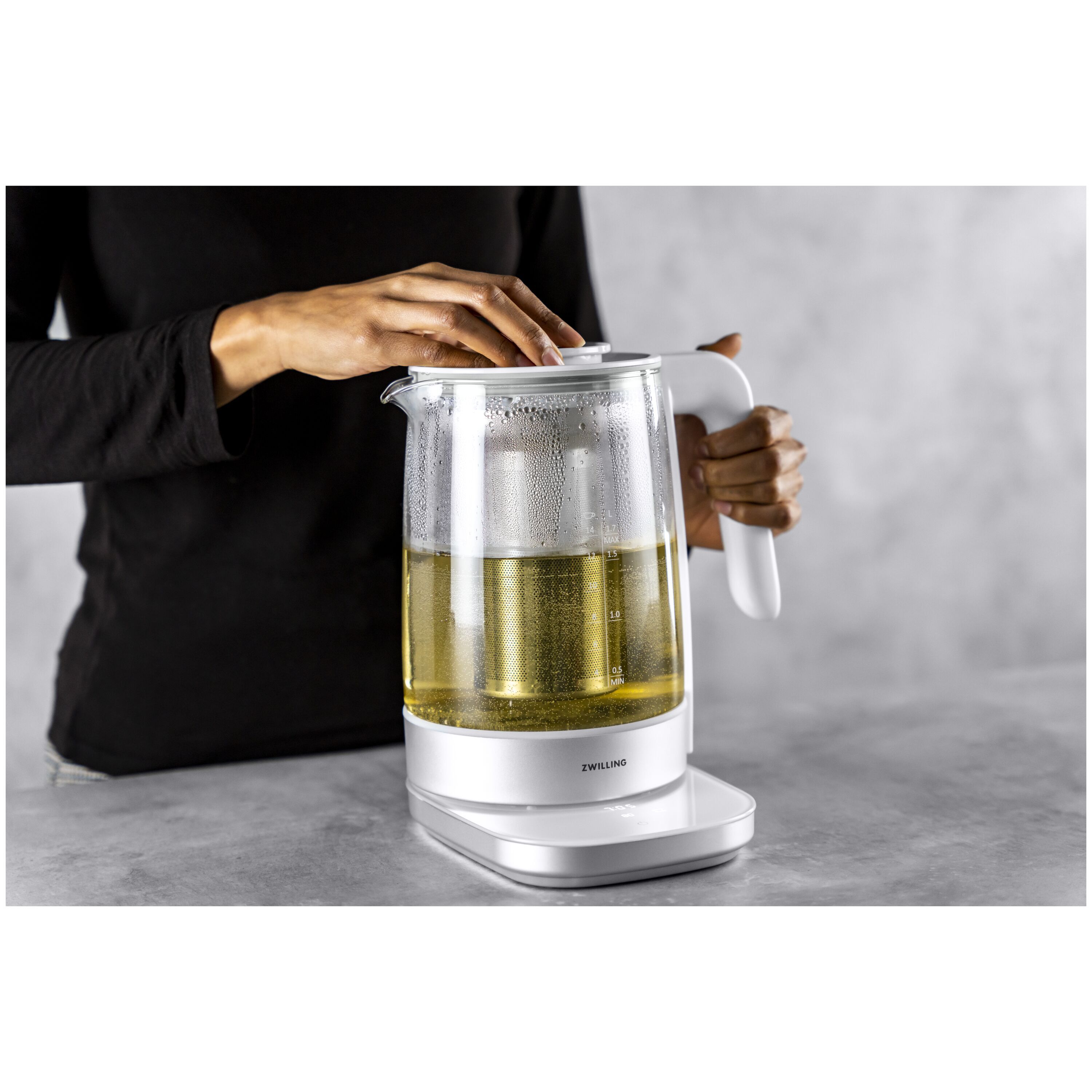 ZWILLING        Enfinigy                Wasserkocher, 1,7 l, Weiß