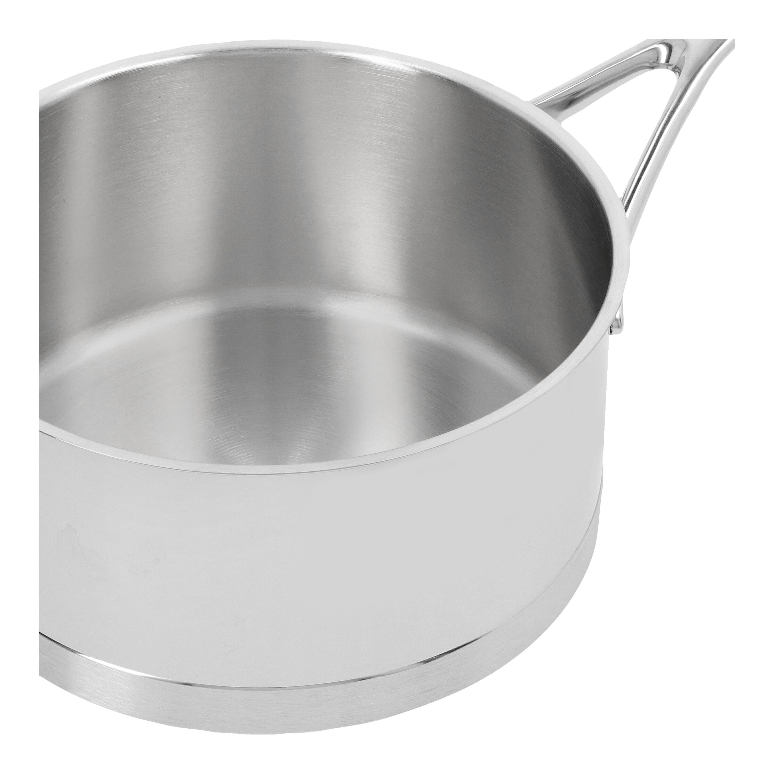 Demeyere        Atlantis 7                Stieltopf ohne Deckel 18 cm, 18/10 Edelstahl, Silber