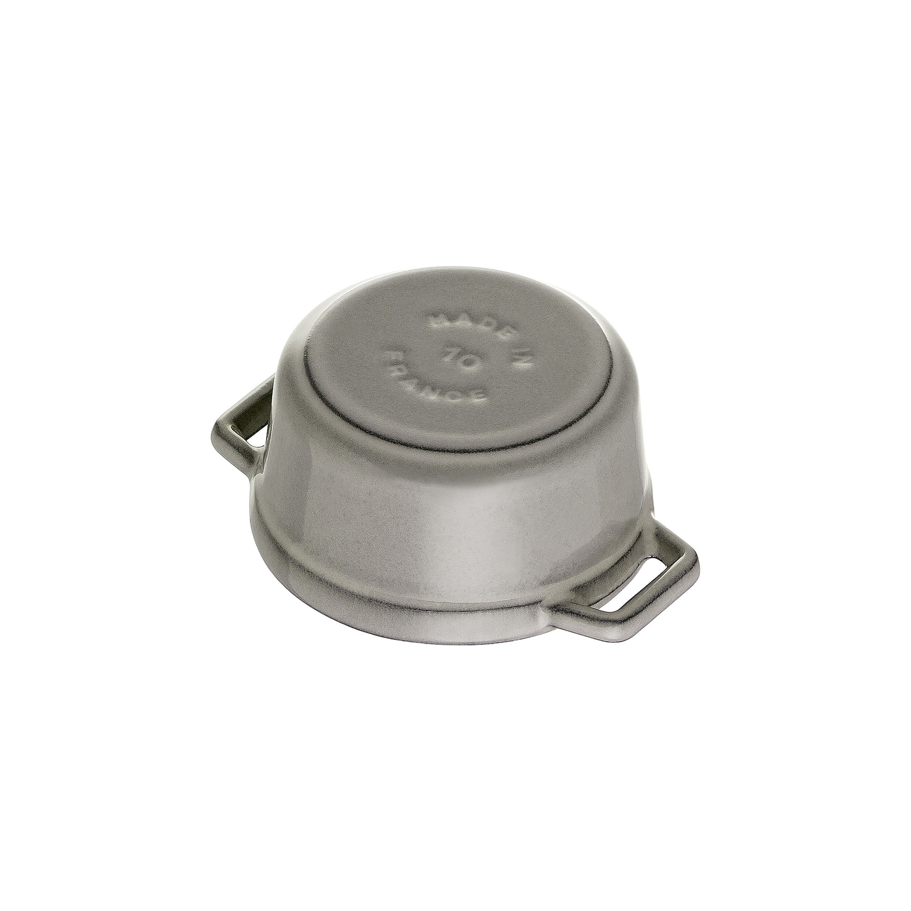 Staub        La Cocotte                Mini Cocotte 10 cm, rund, Graphit-Grau, Gusseisen