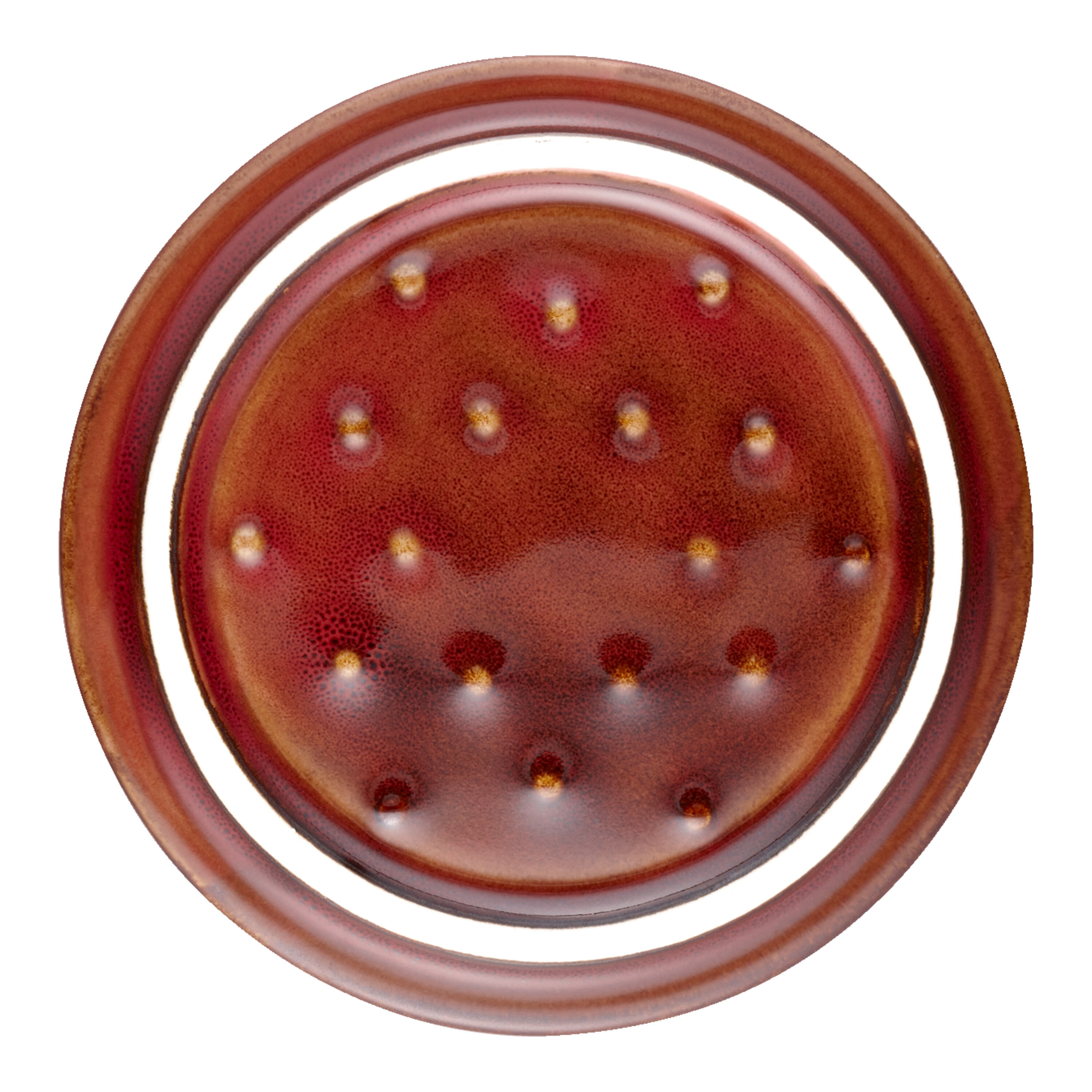 Staub        Ceramique                Mini Cocotte 10 cm, rund, Antik-Kupfer, Keramik