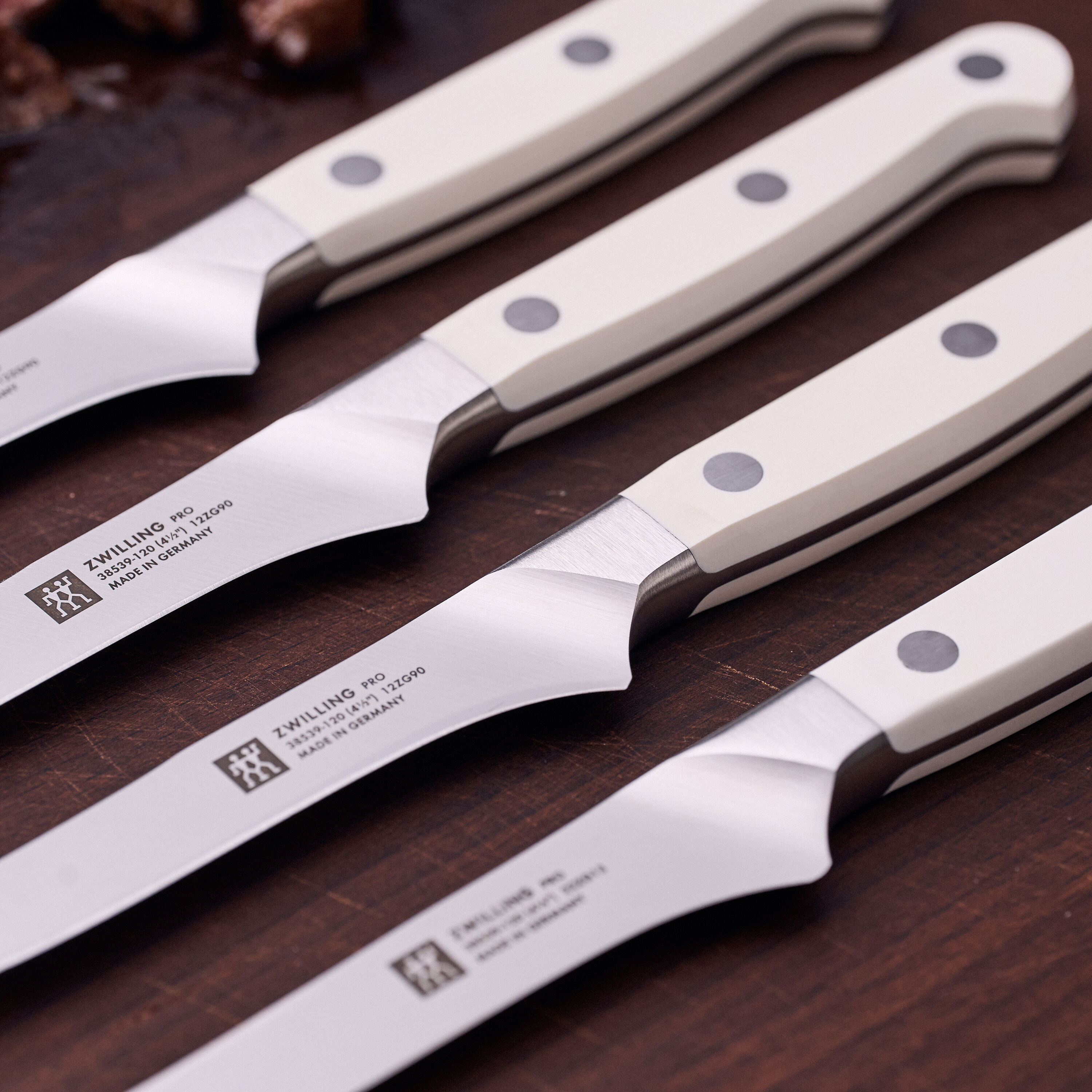 ZWILLING        Pro le blanc                Steakmesserset 4-tlg