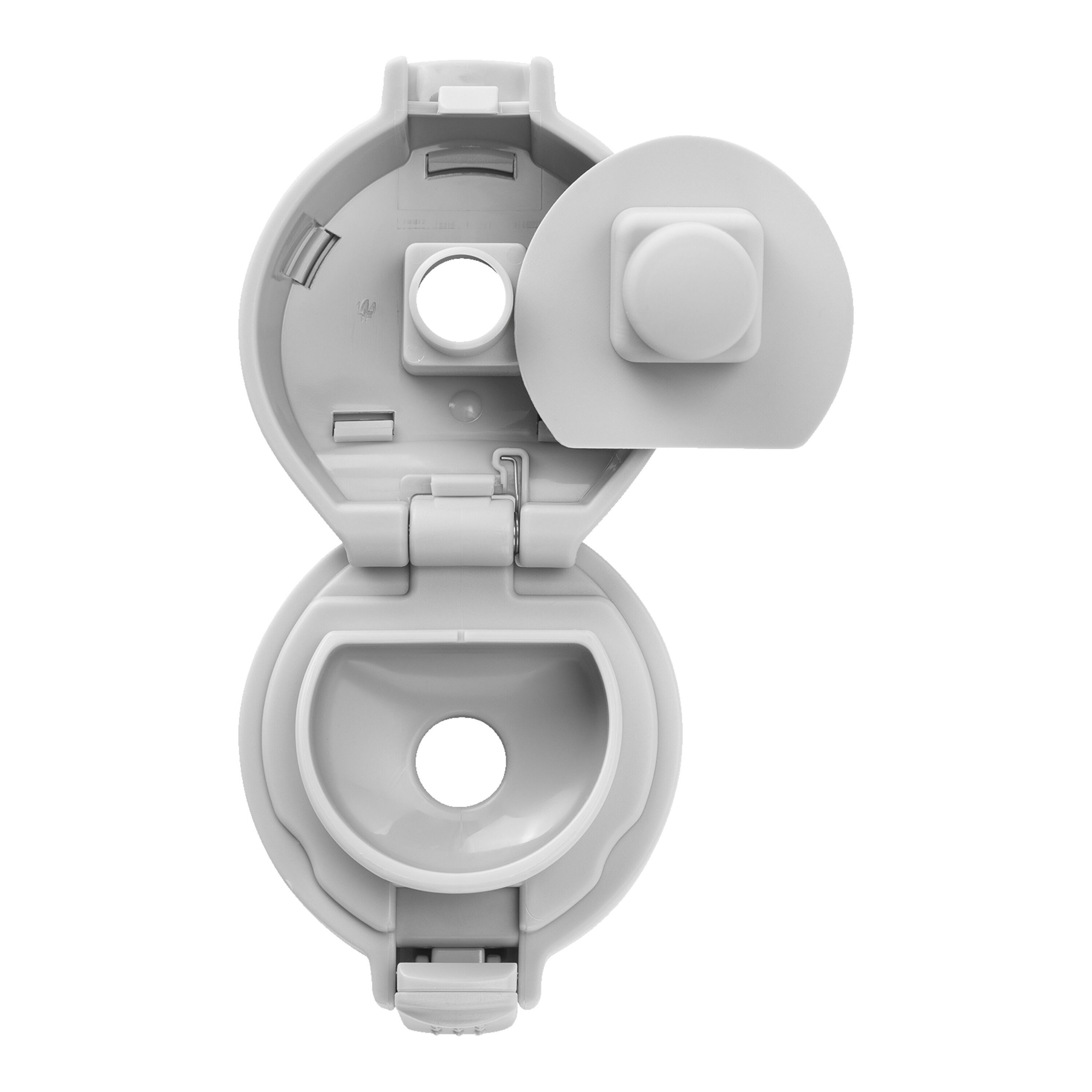 ZWILLING        Bottle                Trinkflasche DINOS, 350 ml, Edelstahl, Weiß-grau